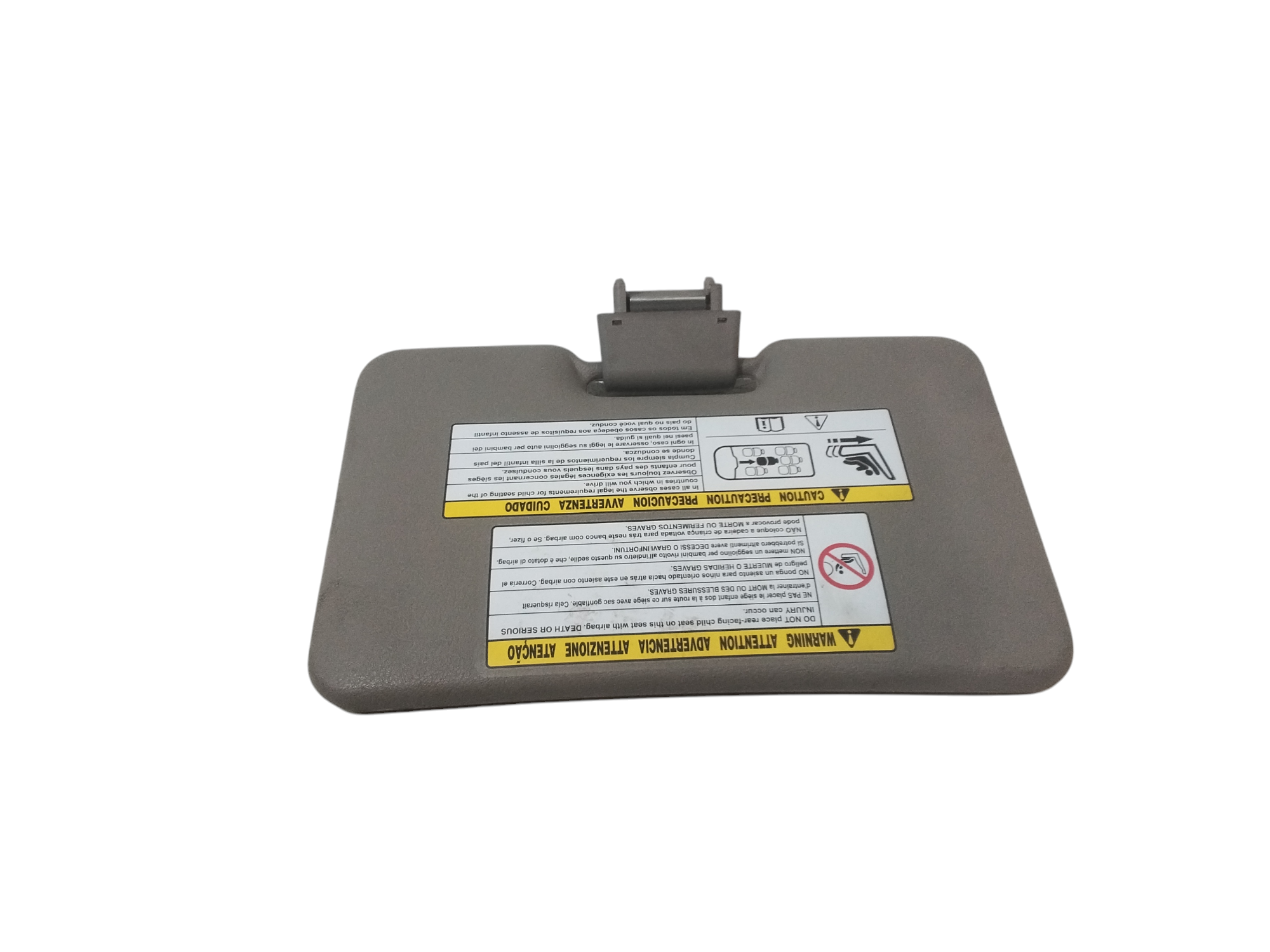 Parasole aletta Lato Passeggero per Honda Fr-v 1 Serie (2005 - 2011)