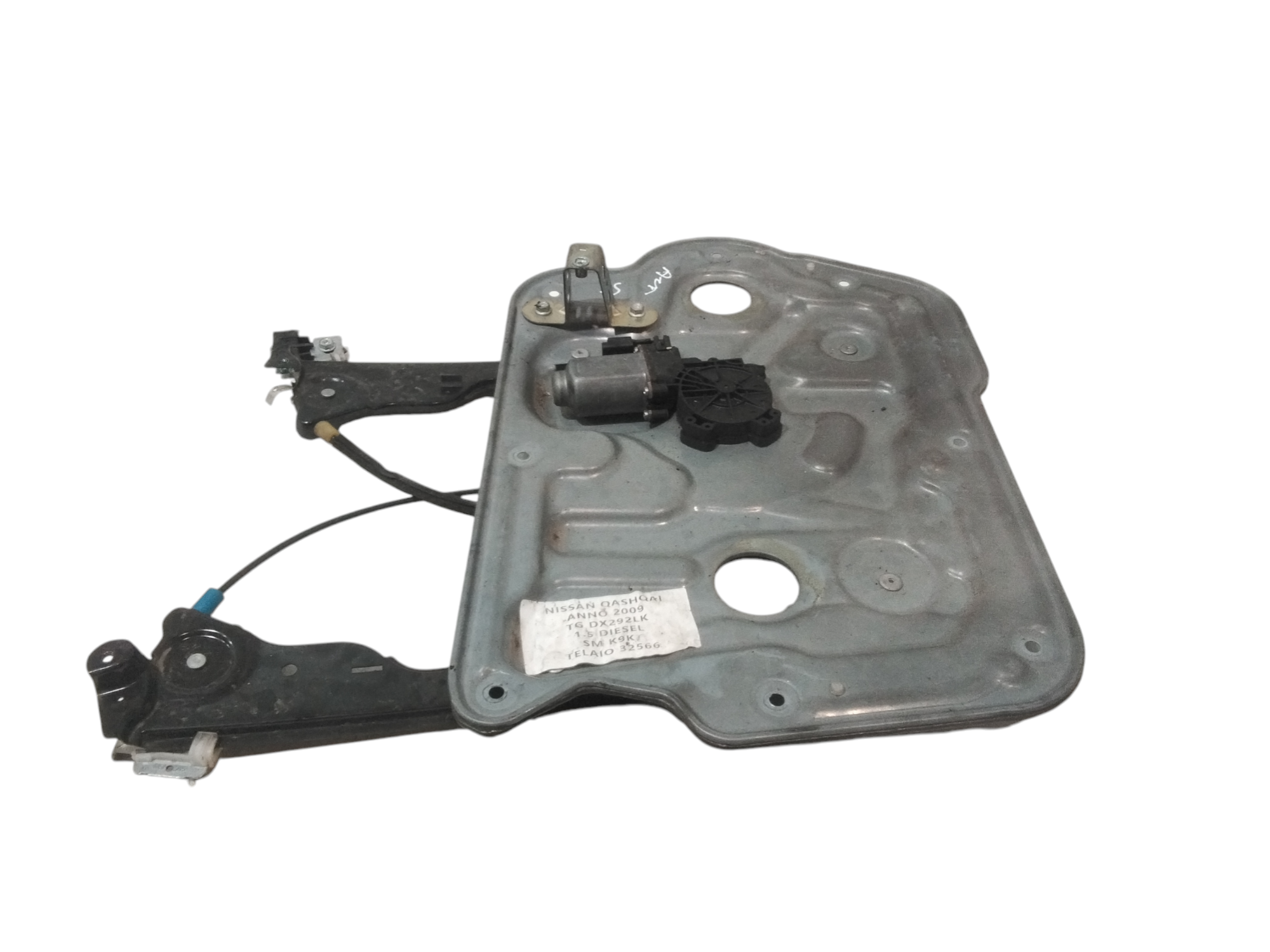 Cremagliera anteriore sinistra Guida per Nissan Qashqai 1 Serie (2006 - 2009)