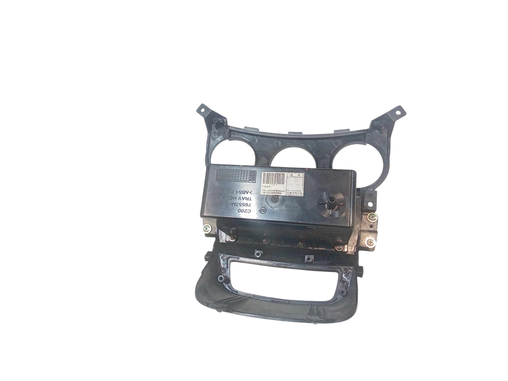 Modanatura Centrale Cruscotto per Ssangyong Korando 2 Serie (2010 - 2014)