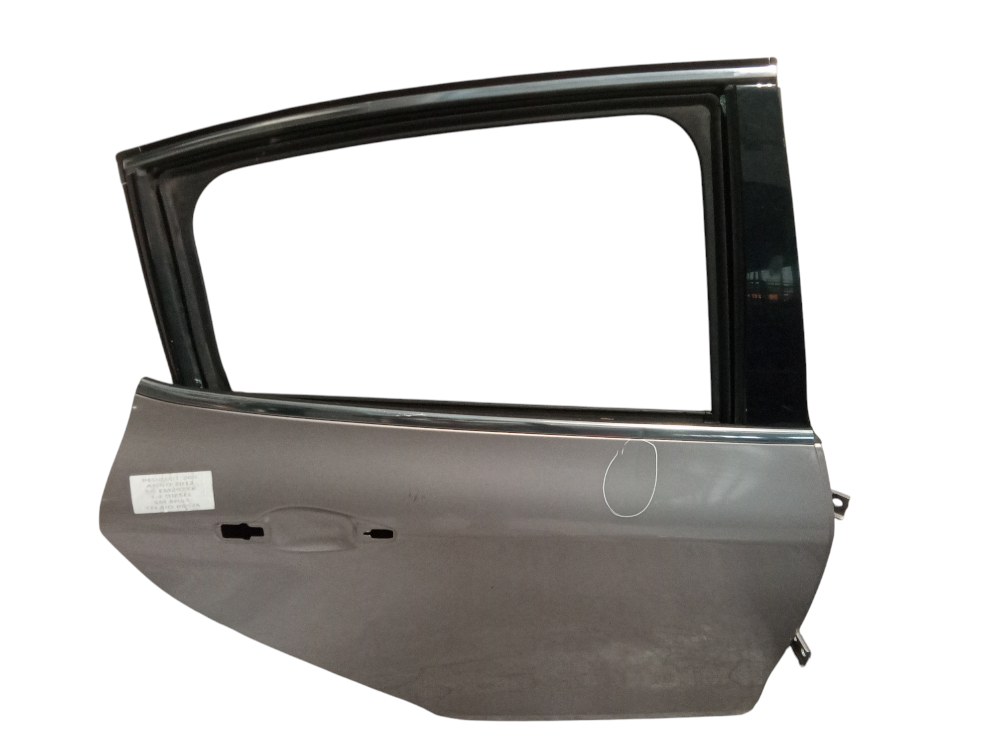 Portiera Posteriore Destra per Peugeot 208 Serie (12>19) (2012 - 2019)
