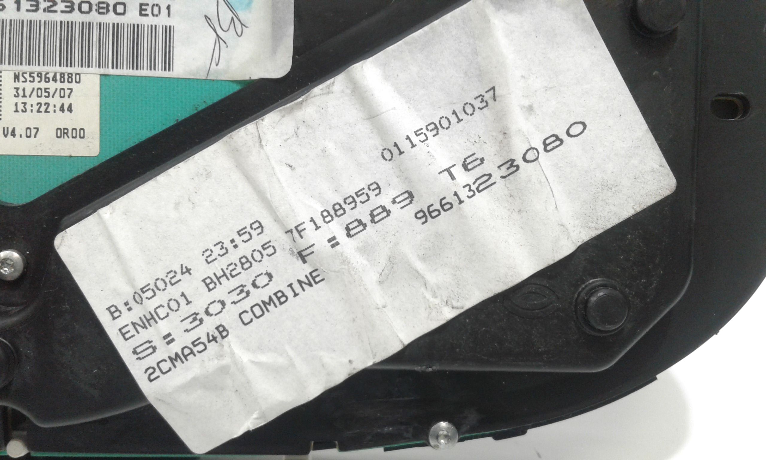 Quadro Strumenti PEUGEOT 307 Berlina 2 Serie