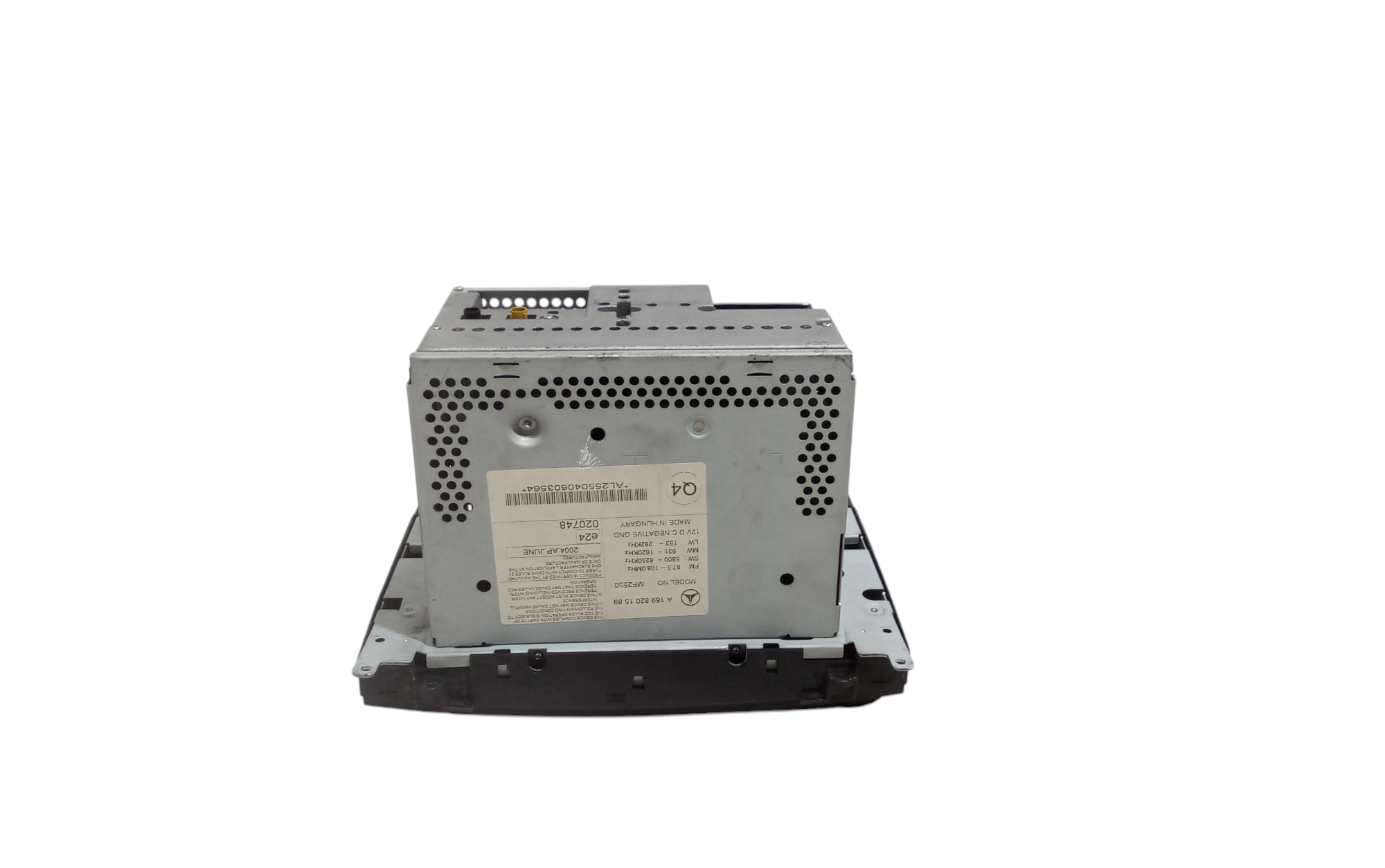 Autoradio per Mercedes Classe A W169 3 Serie (2004 - 2008)