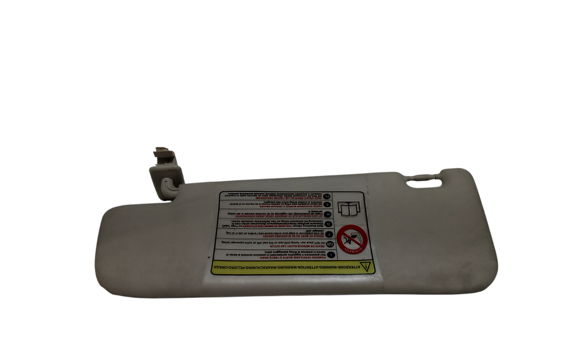 Parasole aletta Lato Passeggero per Fiat 500 Serie (07>14) (2007 - 2014)