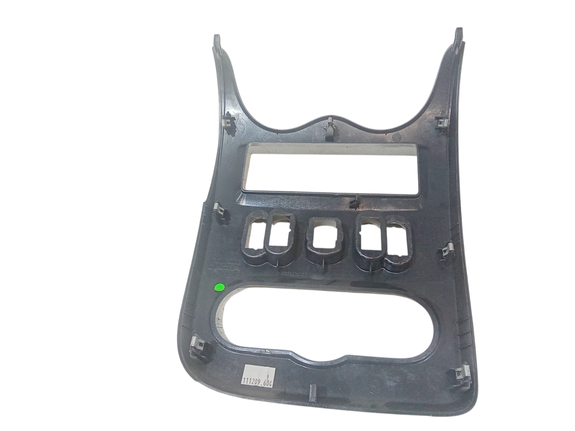 Modanatura Centrale Cruscotto per Dacia Sandero 1 Serie (2008 - 2012)