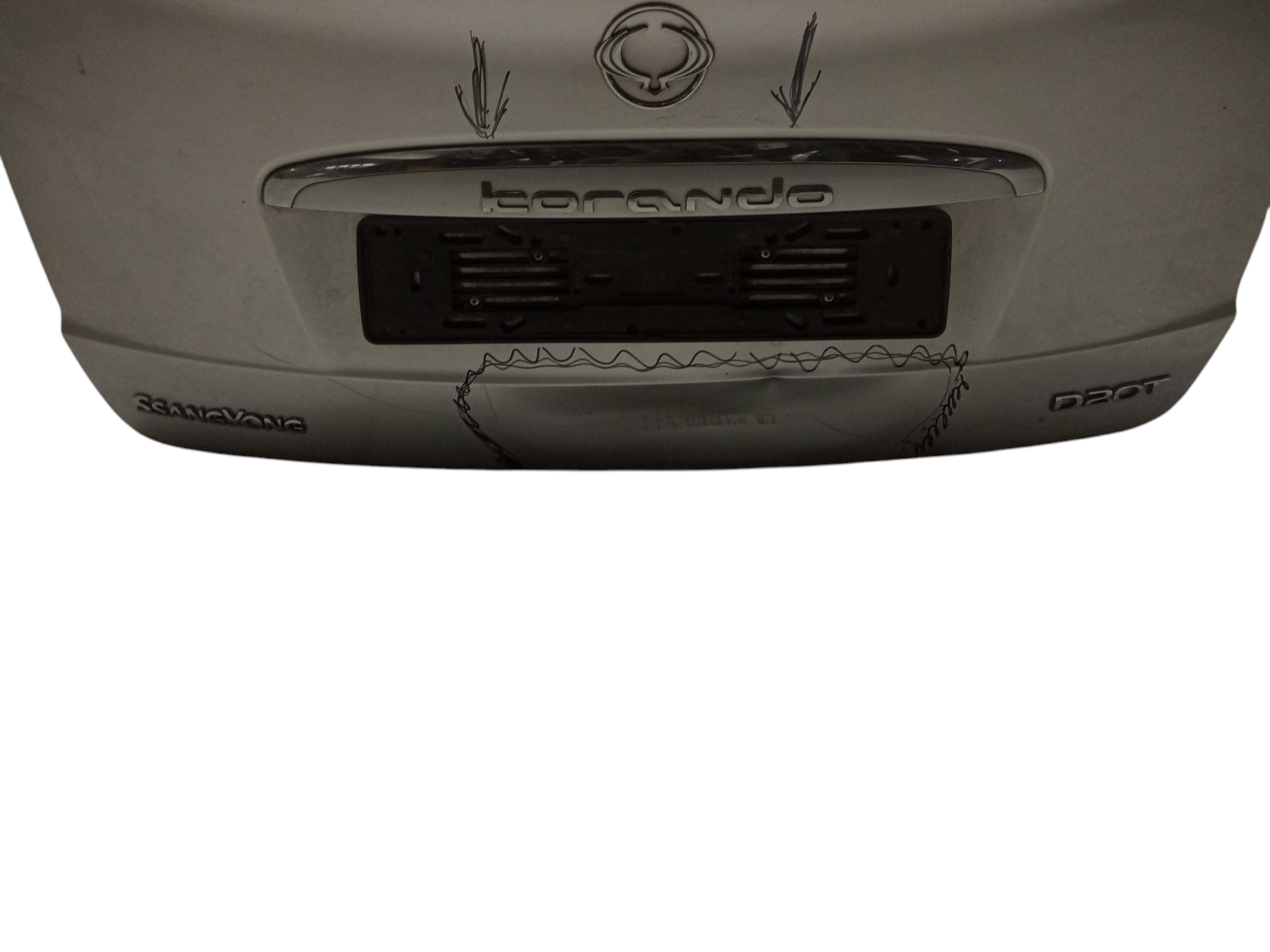 Portellone Posteriore per Ssangyong Korando 2 Serie (2010 - 2014)