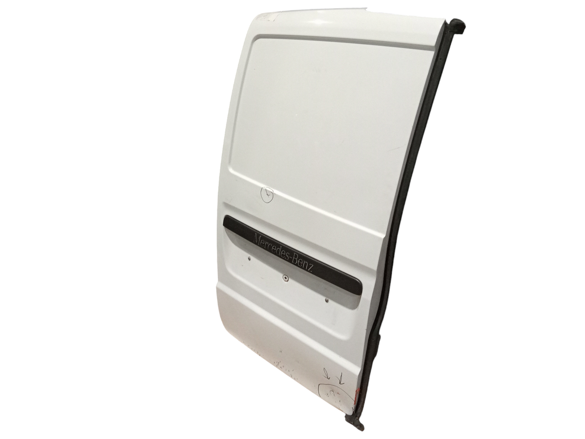 Porta carico posteriore a battente SX lato guida Non vetrata per Mercedes Vito W639 2 Serie (2003 - 2014)