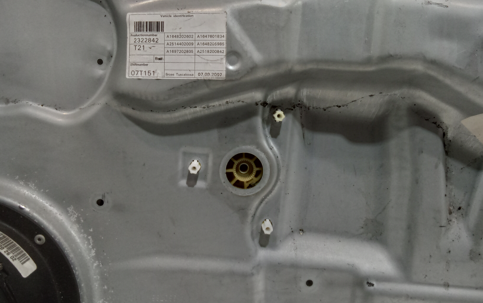 Cremagliera anteriore destra passeggero per Mercedes Ml W164 3 Serie (2005 - 2011)