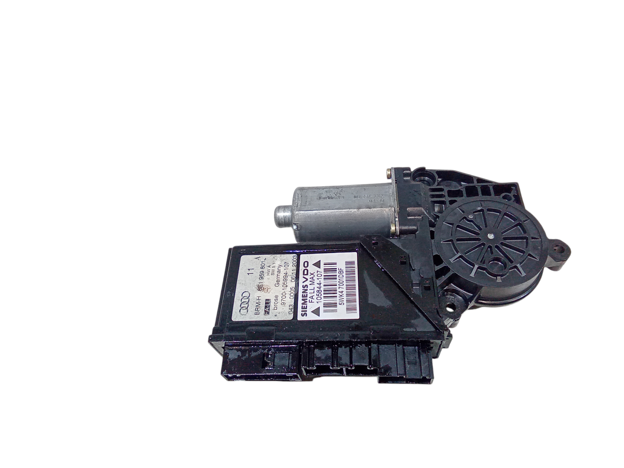 Motorino Alzavetro anteriore Sinistro per Audi A4 Avant (8e) (00>04) (2000 - 2004)