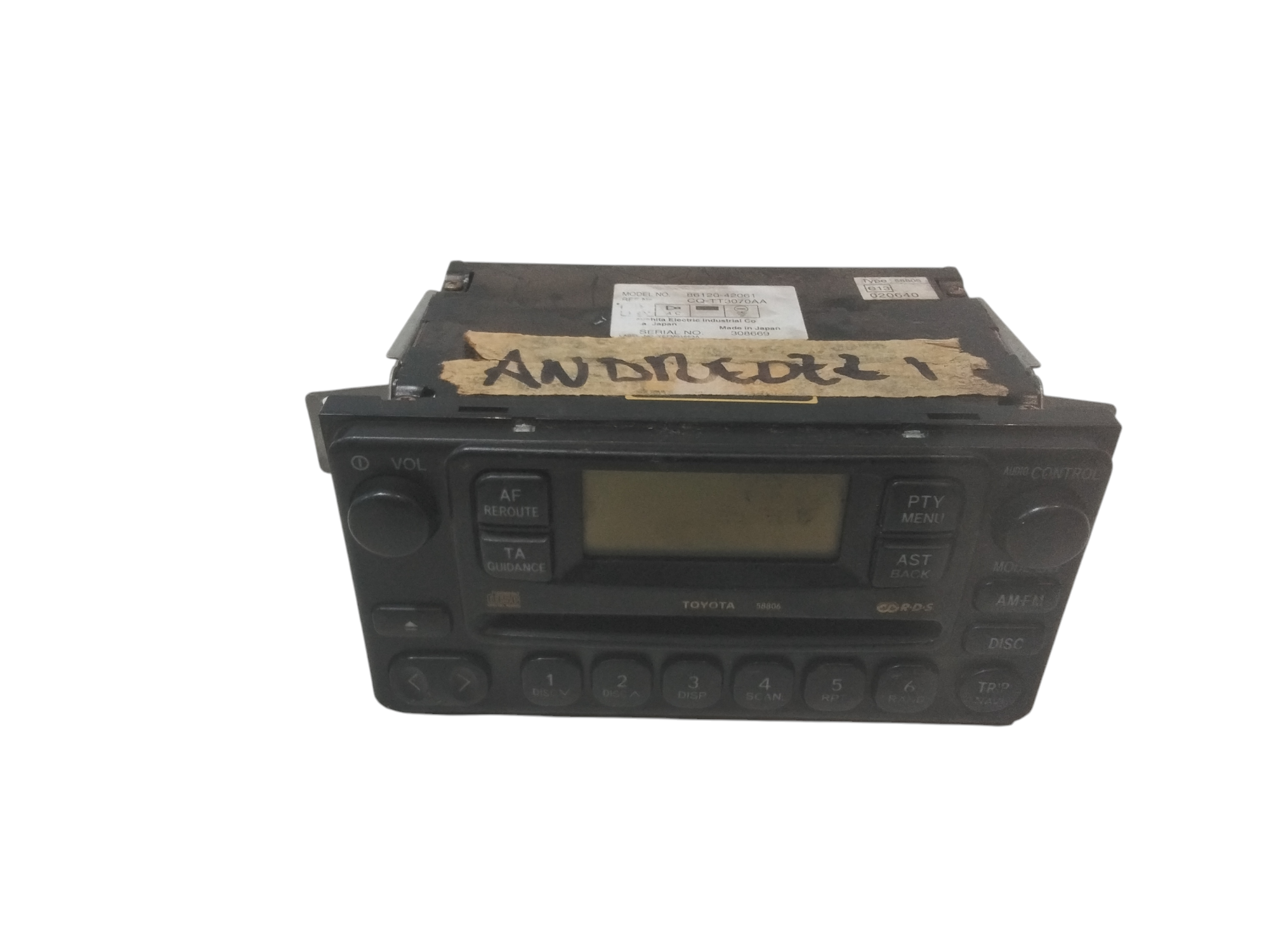 Autoradio per Toyota Rav4 2 Serie (2000 - 2003)