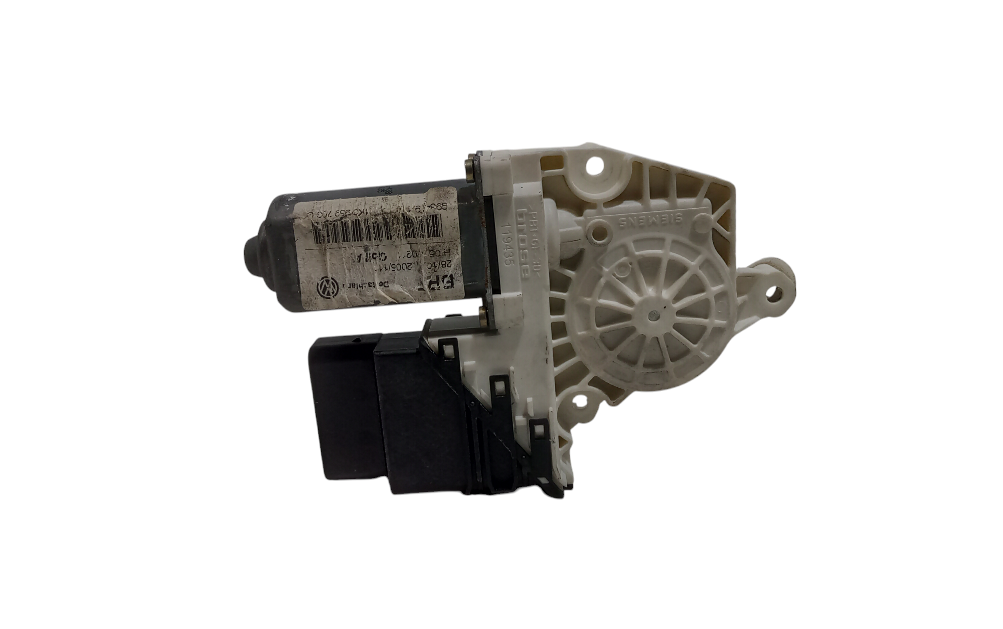 Motorino Alzavetro posteriore Sinistro per Volkswagen Golf 5 Berlina (03>08) (2003 - 2008)