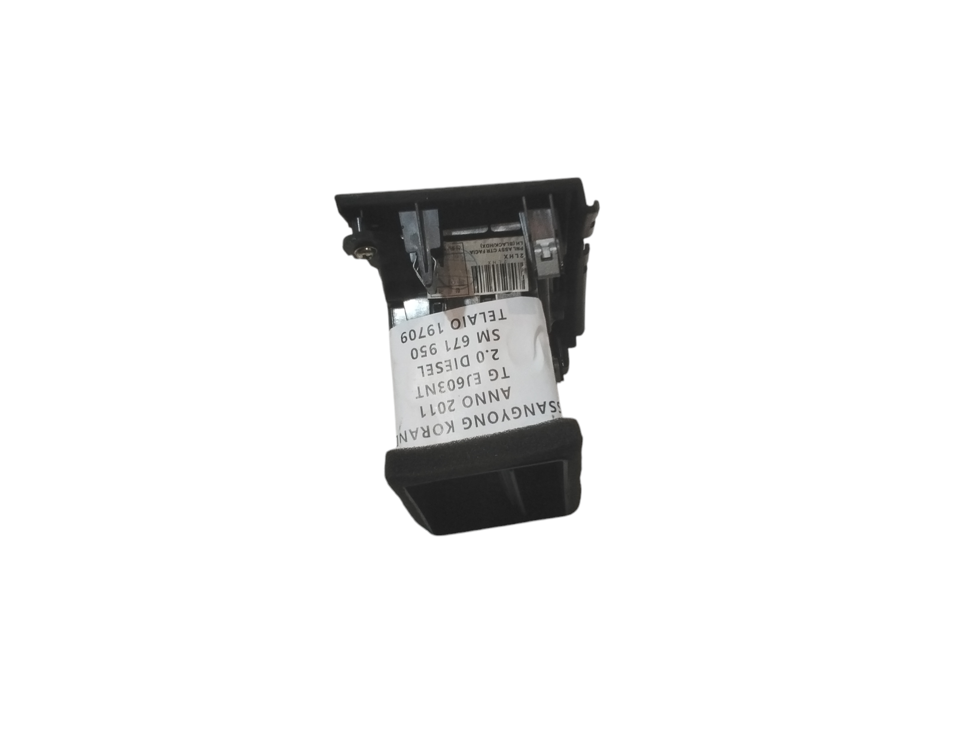 Bocchetta aria cruscotto lato guida per Ssangyong Korando 2 Serie (2010 - 2014)