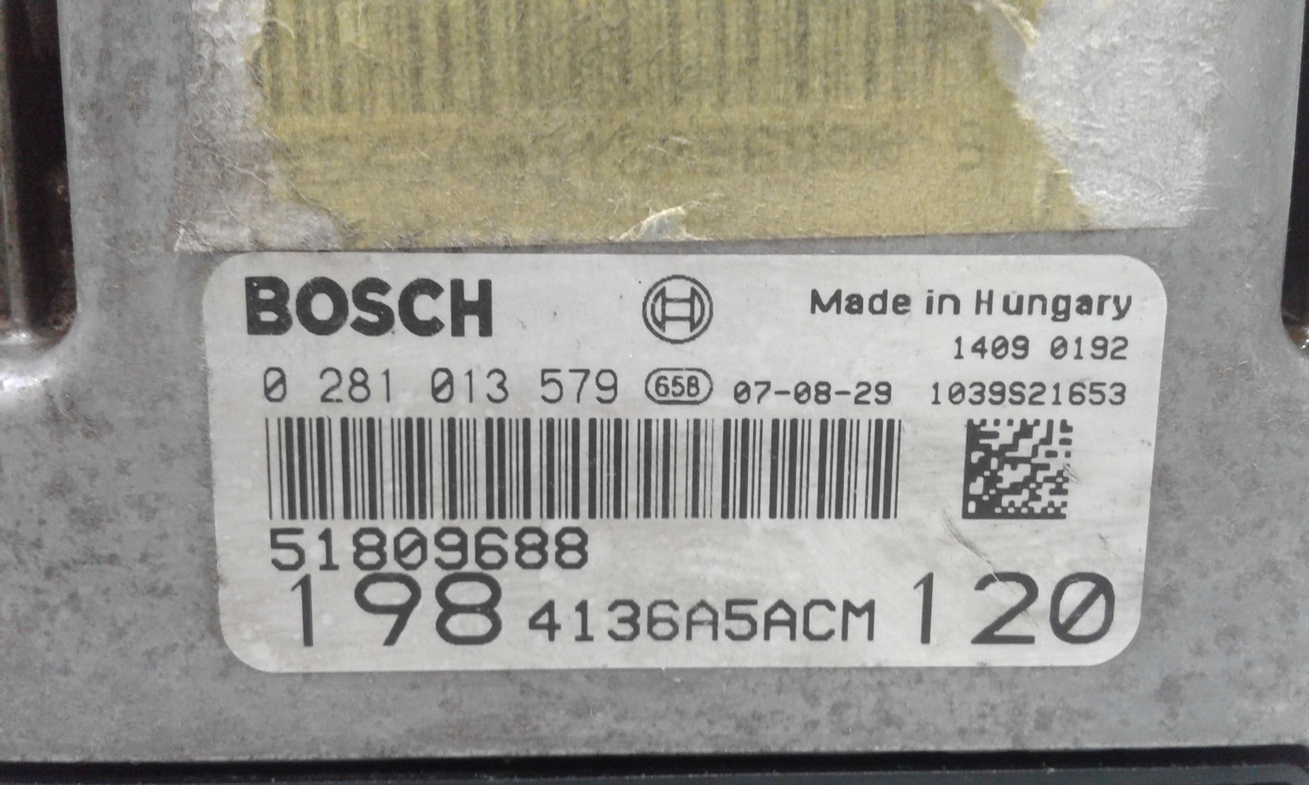 Centralina motore FIAT Bravo 2 Serie