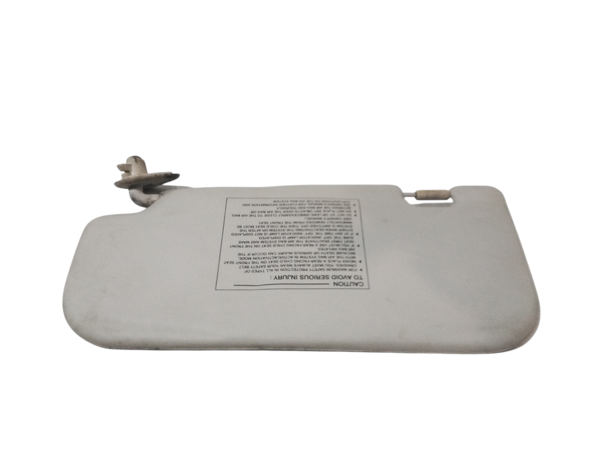 Parasole aletta Lato Passeggero per Hyundai I10 1 Serie (2007 - 2011)