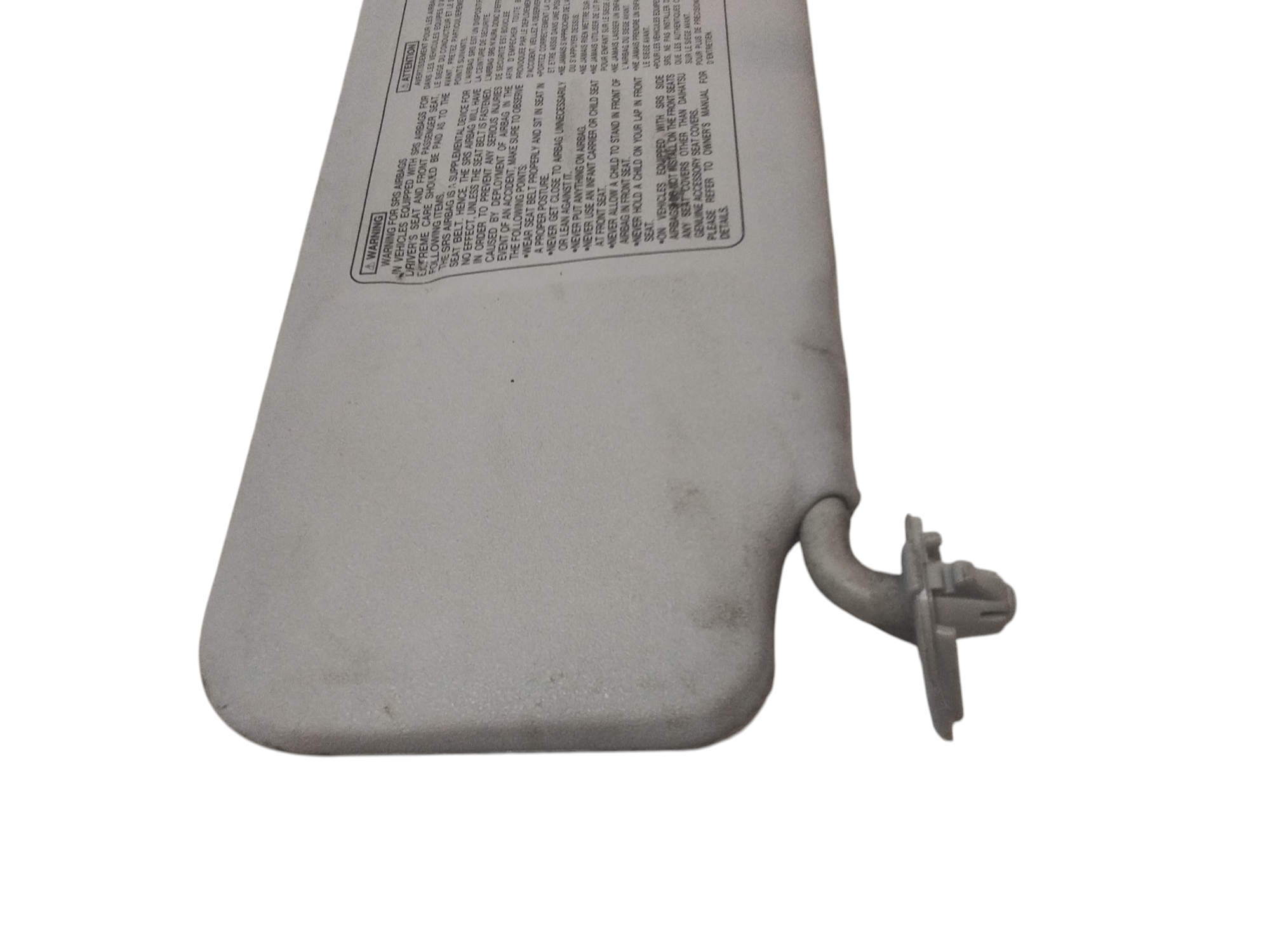 Parasole aletta anteriore Lato Guida per Daihatsu Sirion 2 Serie (2005 - In produzione)