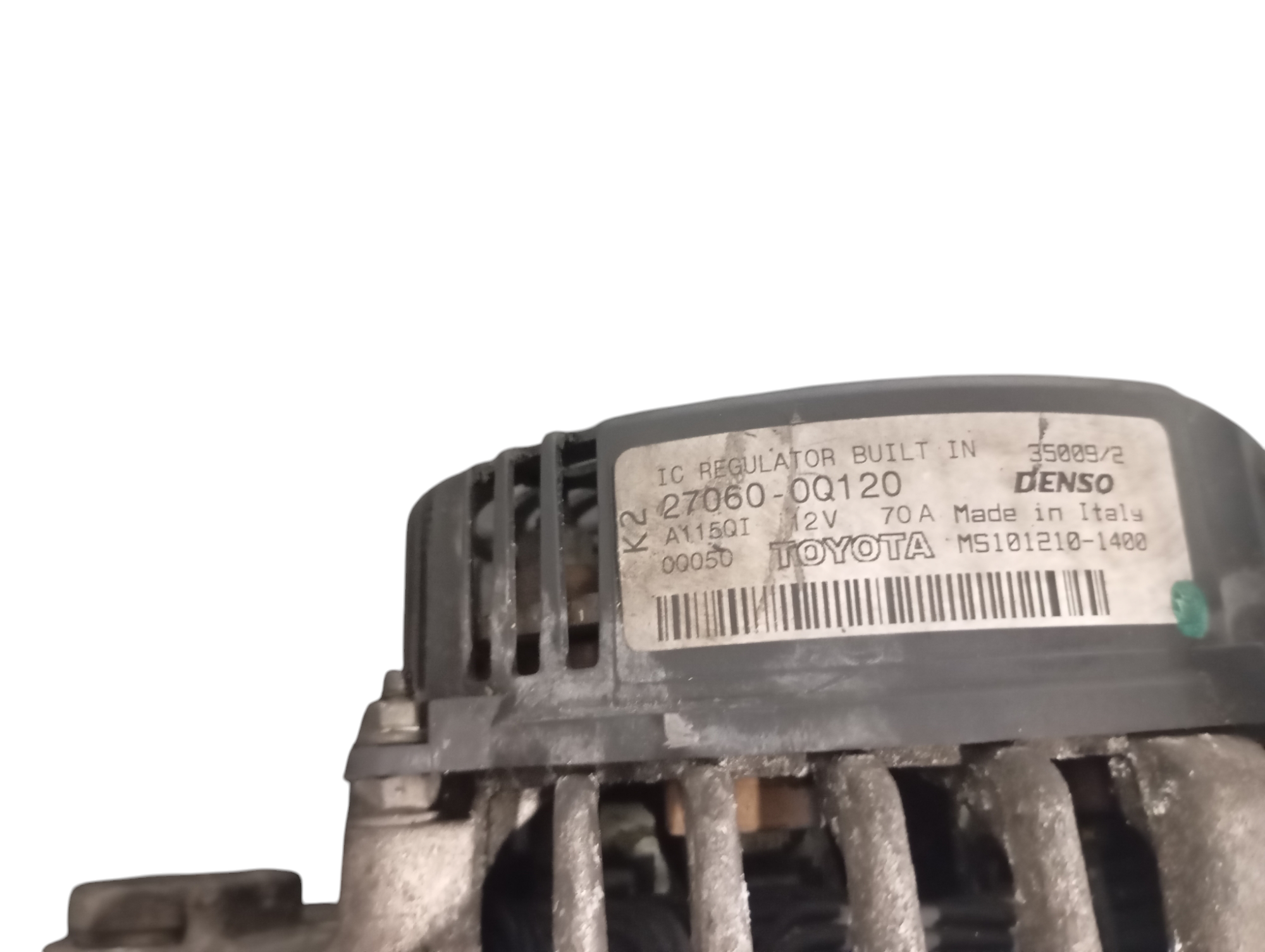 Alternatore per Toyota Aygo 2 Serie (2008 - 2014)