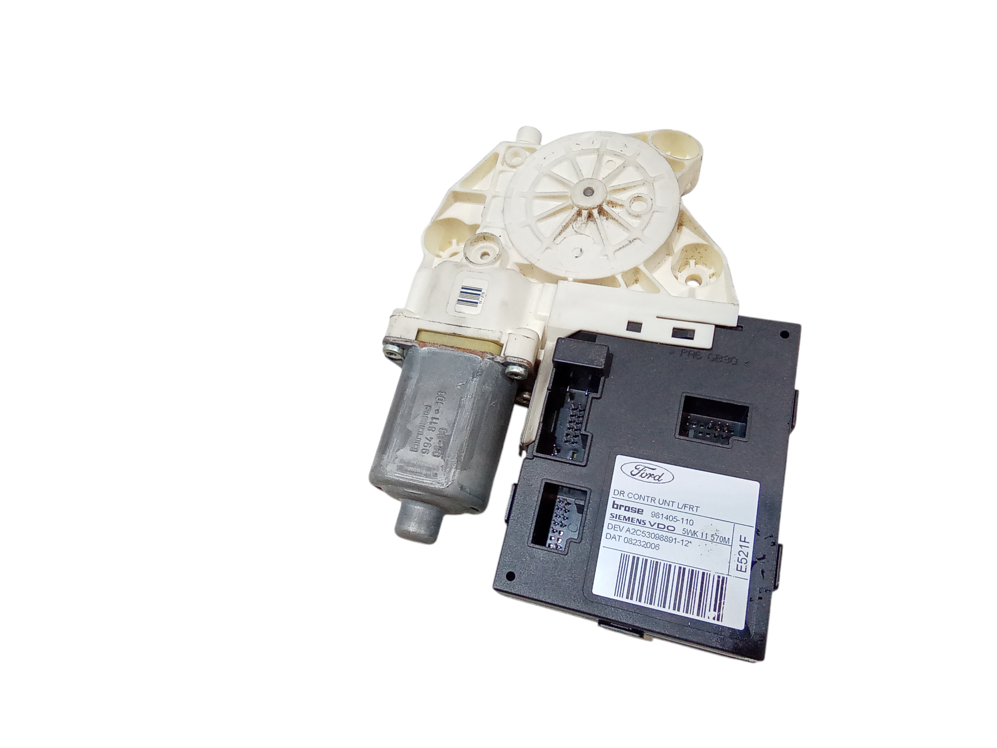 Motorino Alzavetro anteriore Sinistro per Ford Focus Berlina 3 Serie (2004 - 2008)