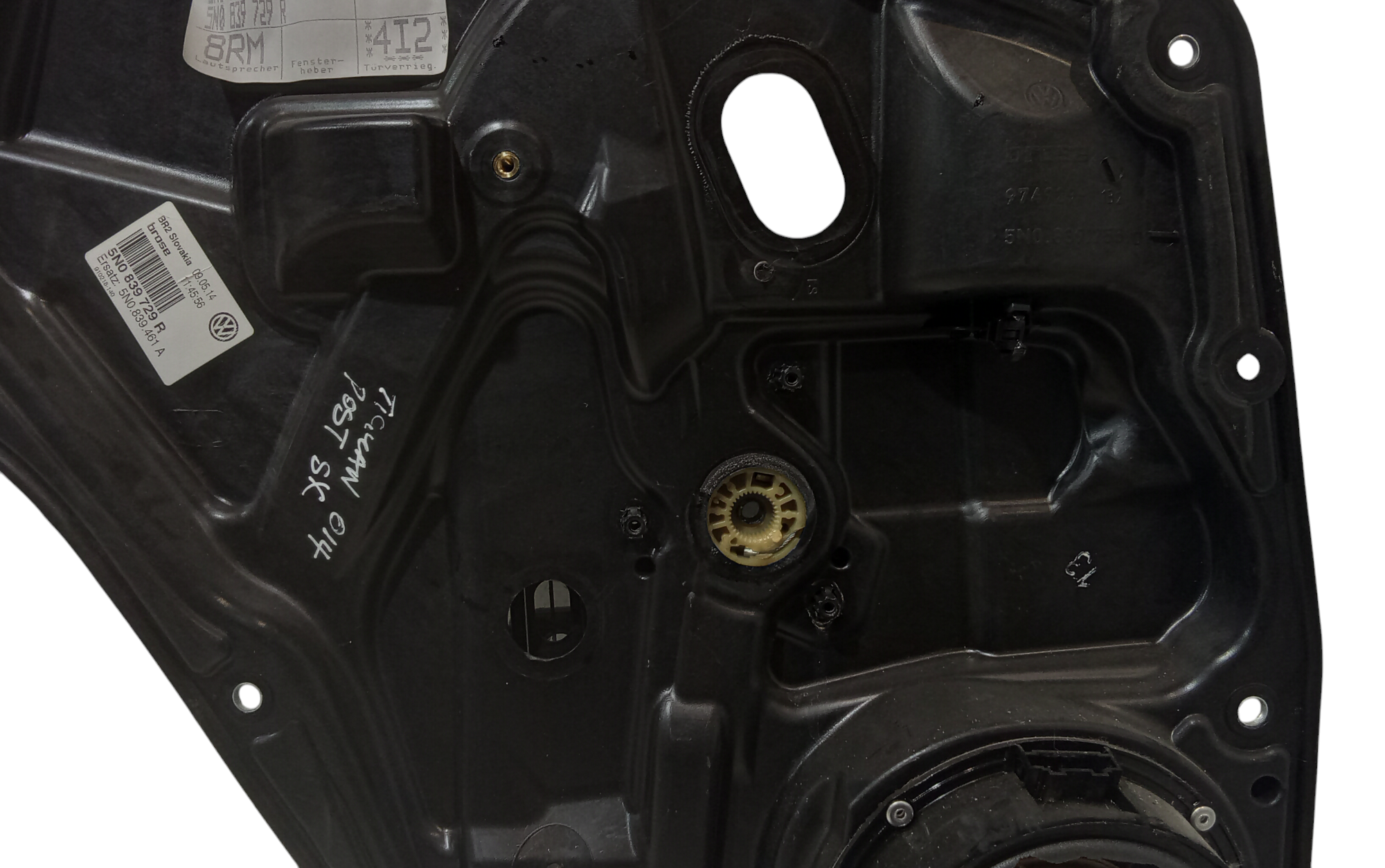 Cremagliera posteriore sinistra guida per Volkswagen Tiguan 2 Serie (2011 - 2015)