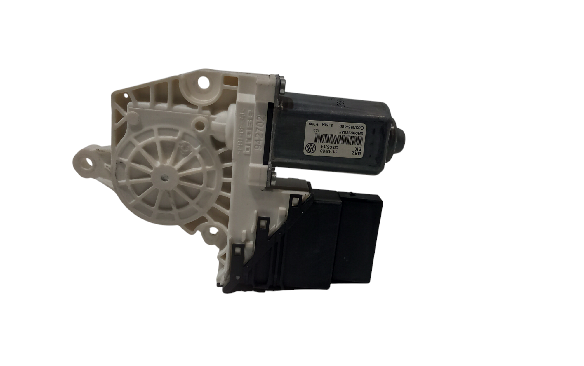 Motorino Alzavetro posteriore Sinistro per Volkswagen Tiguan 2 Serie (2011 - 2015)