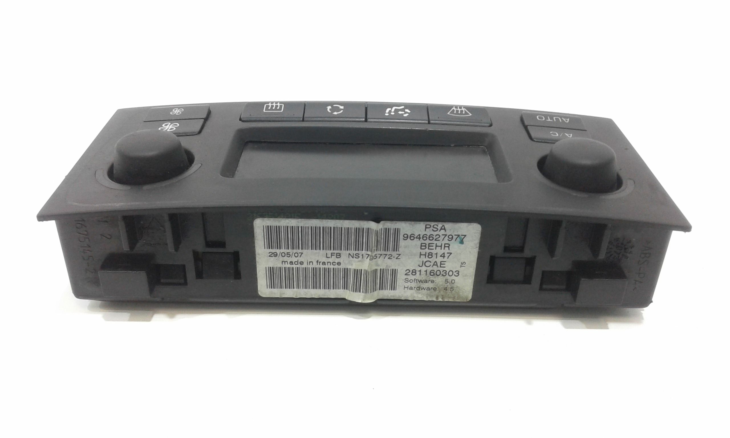 Comandi Clima PEUGEOT 307 Berlina