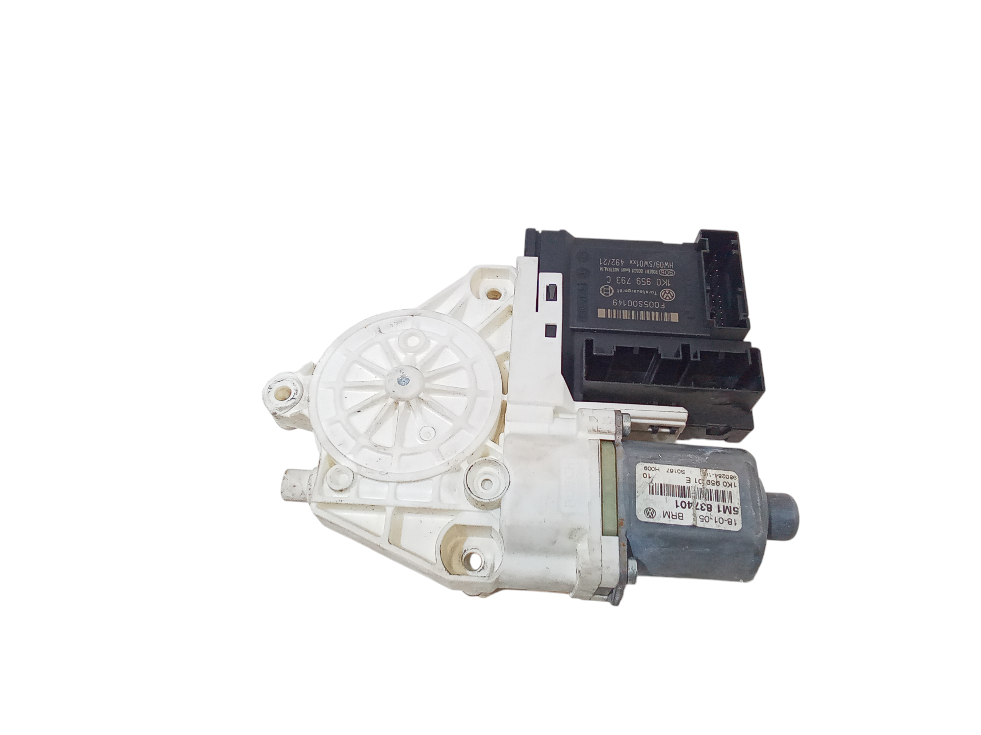 Motorino Alzavetro anteriore Sinistro per Volkswagen Golf 5 Plus (04>08)