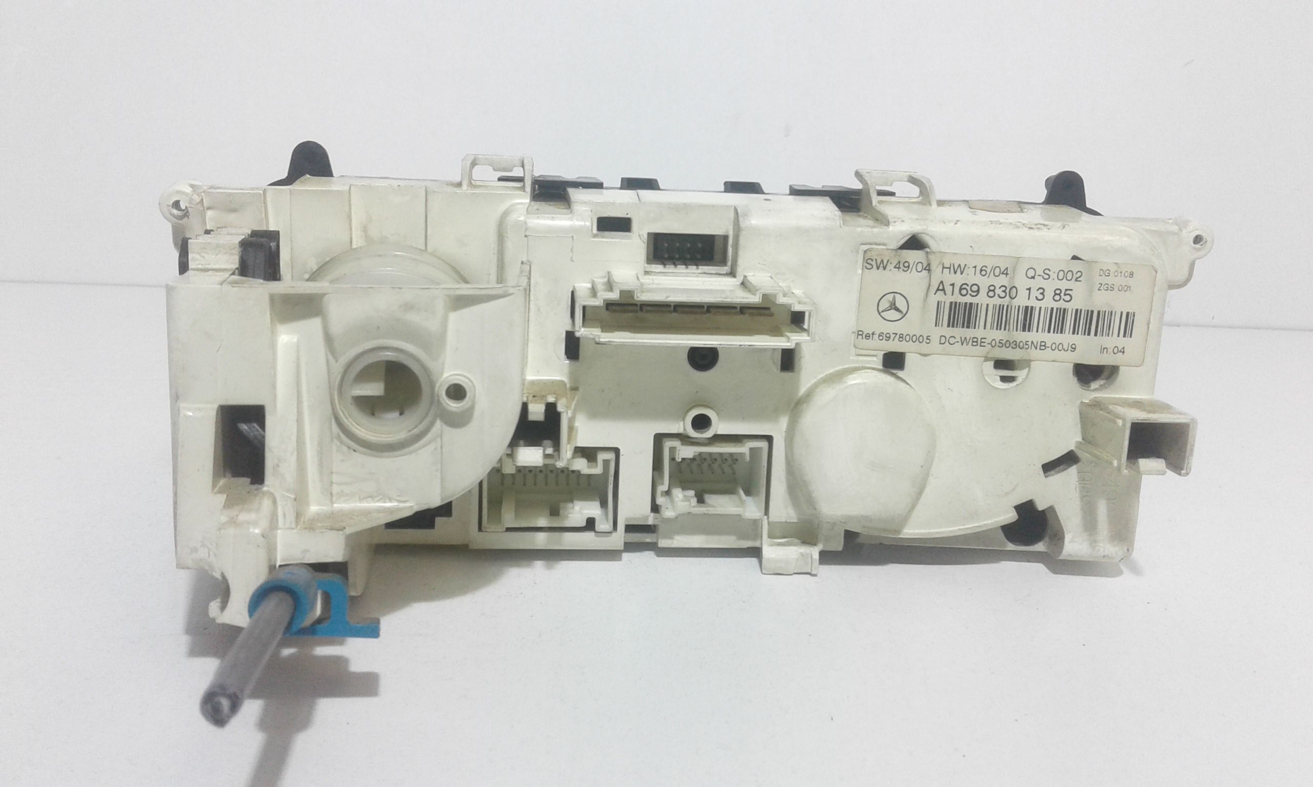 Comandi Clima MERCEDES Classe A W169 3 Serie