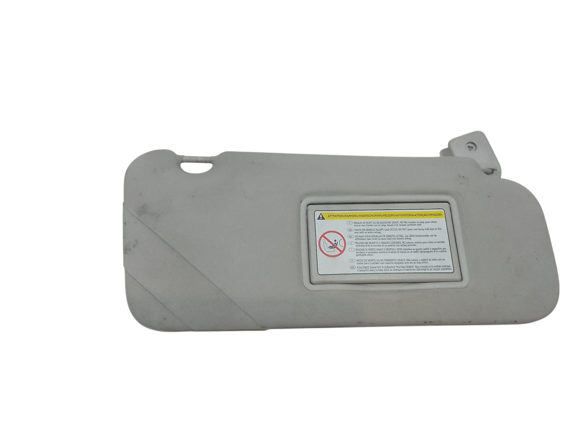 Parasole aletta Lato Passeggero per Citroen C3 Picasso (08>) (2008 - In produzione)