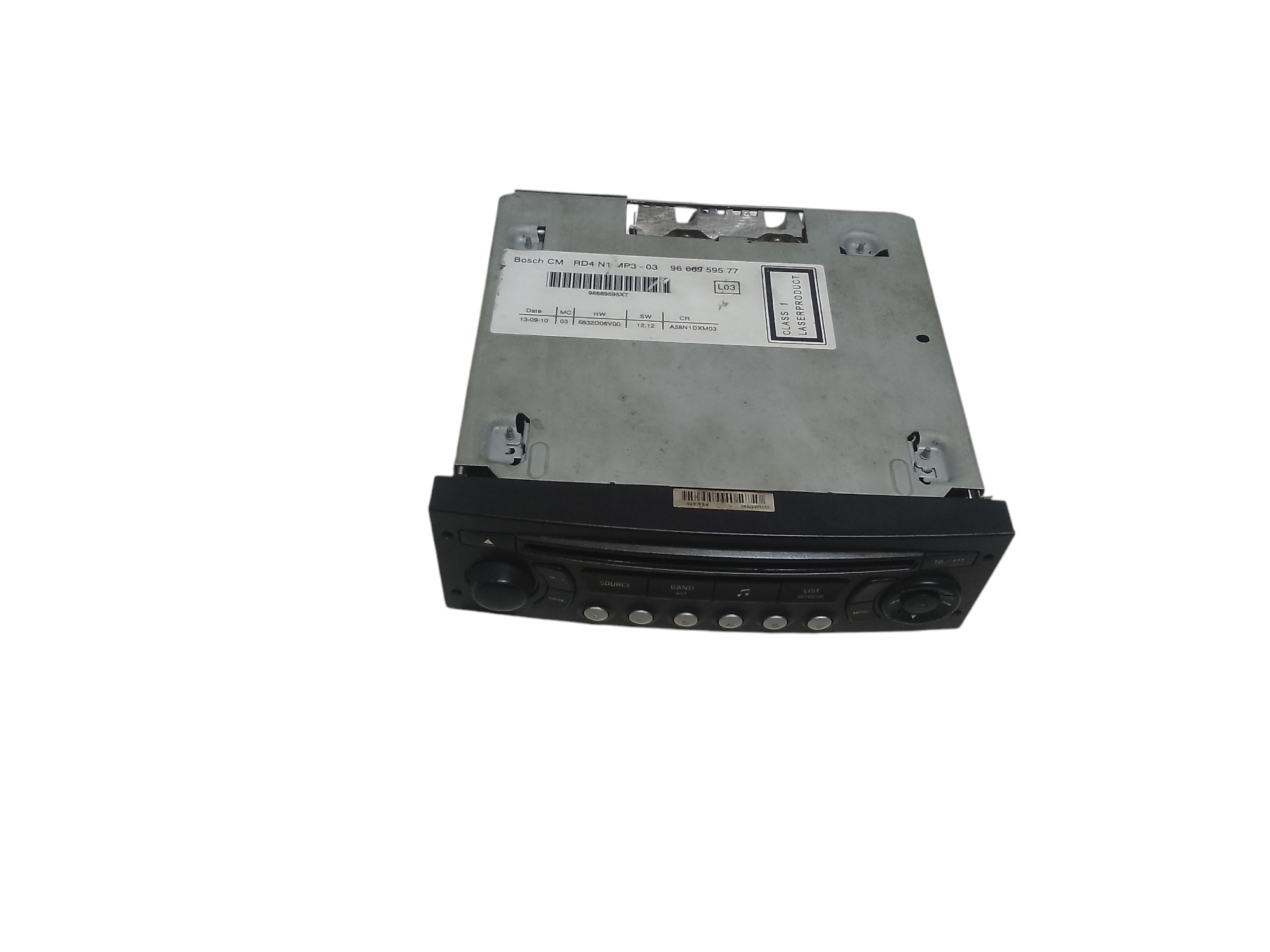 Autoradio per Peugeot 3008 Serie (09>16) (2009 - 2016)