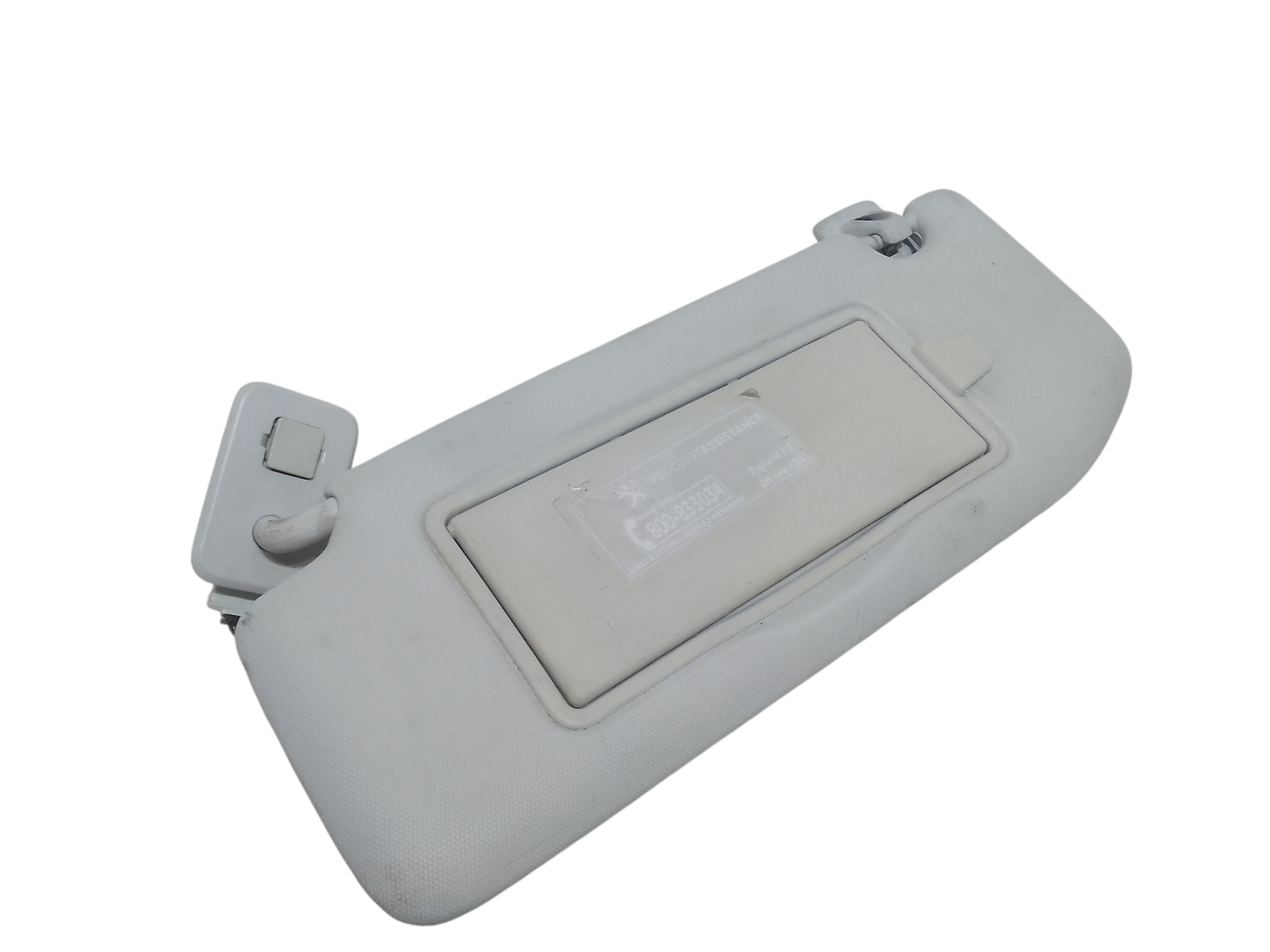 Parasole aletta anteriore Lato Guida per Peugeot 208 Serie (12>19) (2012 - 2019)