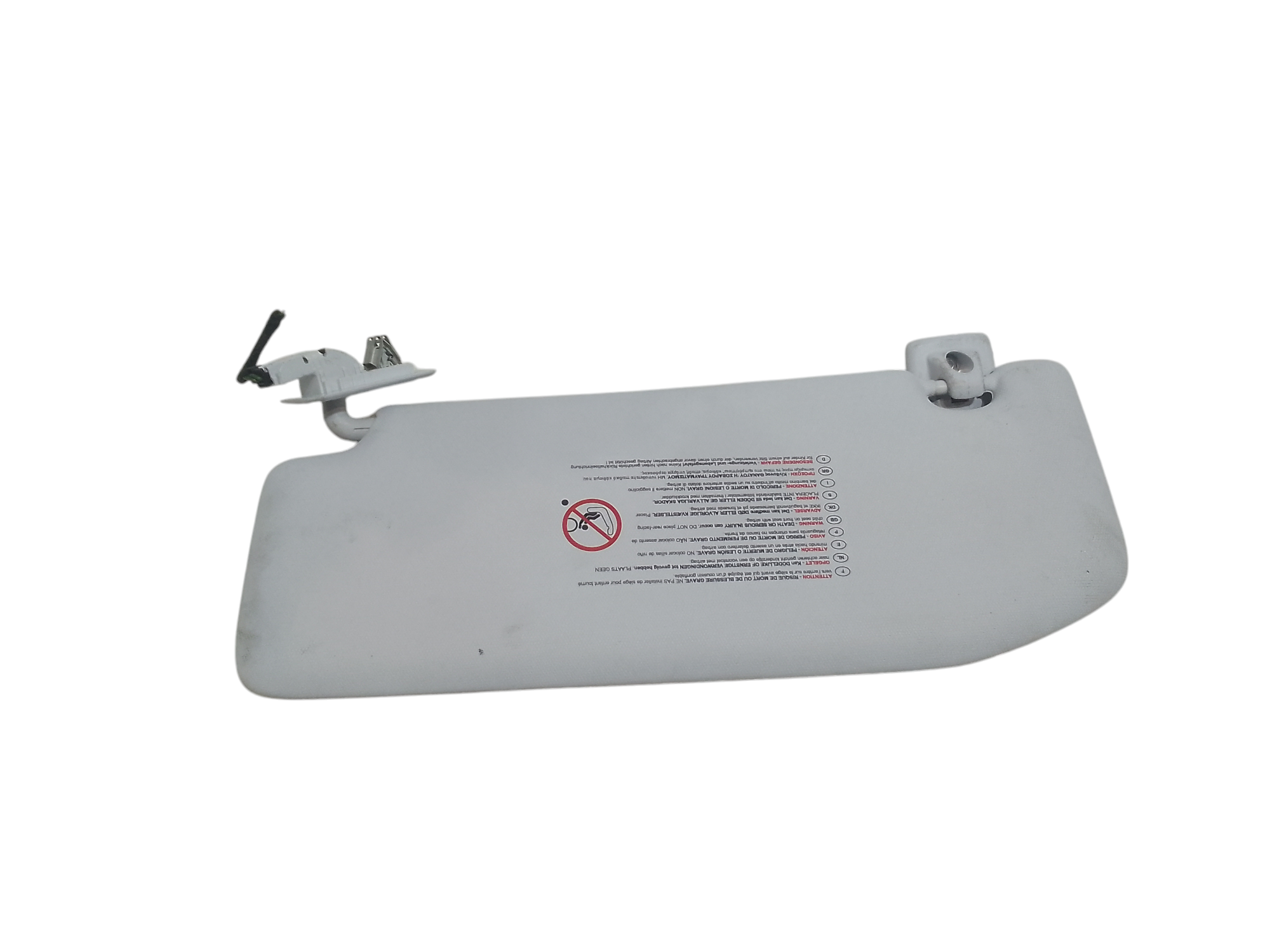 Parasole aletta Lato Passeggero per Peugeot 208 Serie (12>19) (2012 - 2019)