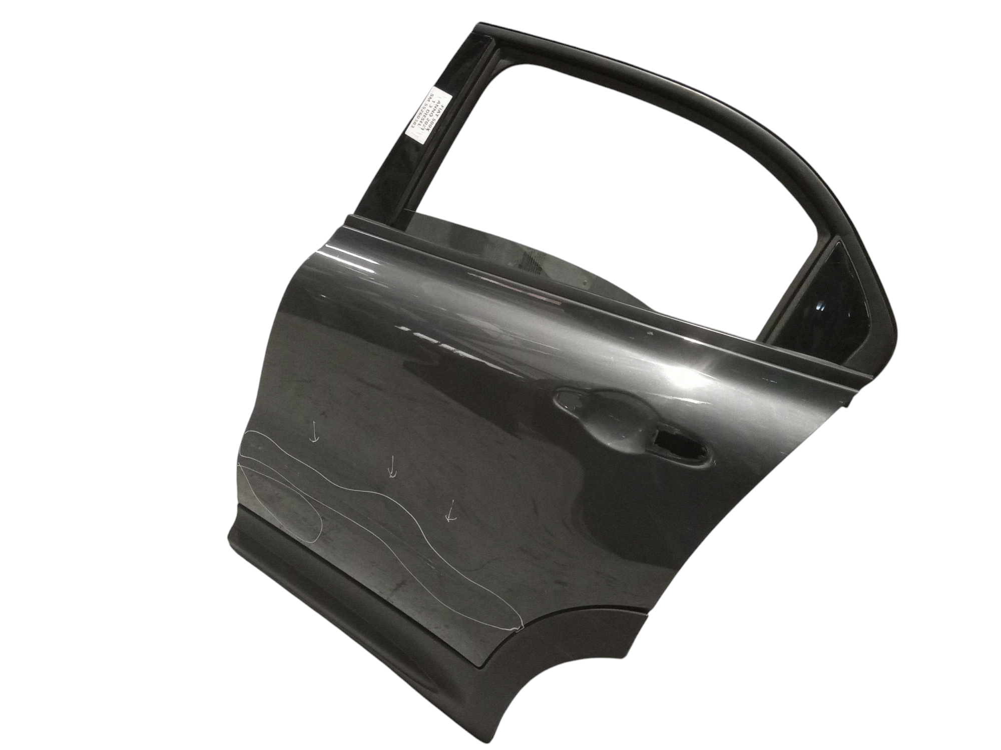 Portiera Posteriore Sinistra per Fiat 500 X Serie (15>) (2015 - In produzione)