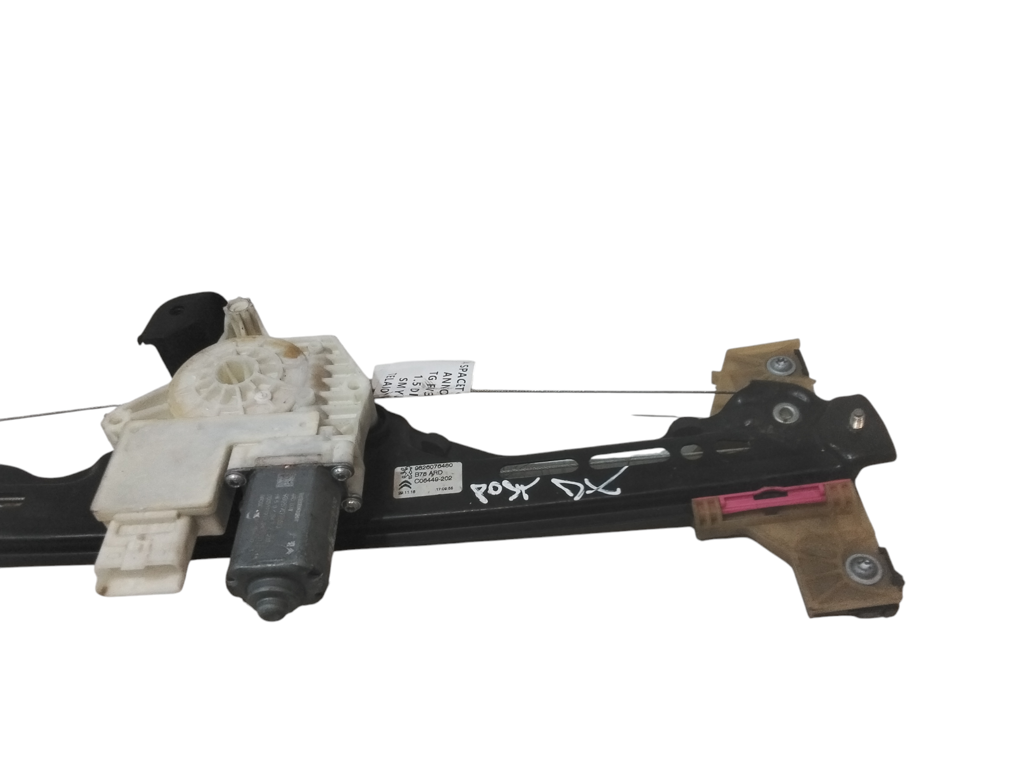 Cremagliera posteriore destra passeggero per Citroen C4 Space Tourer (2018 - )