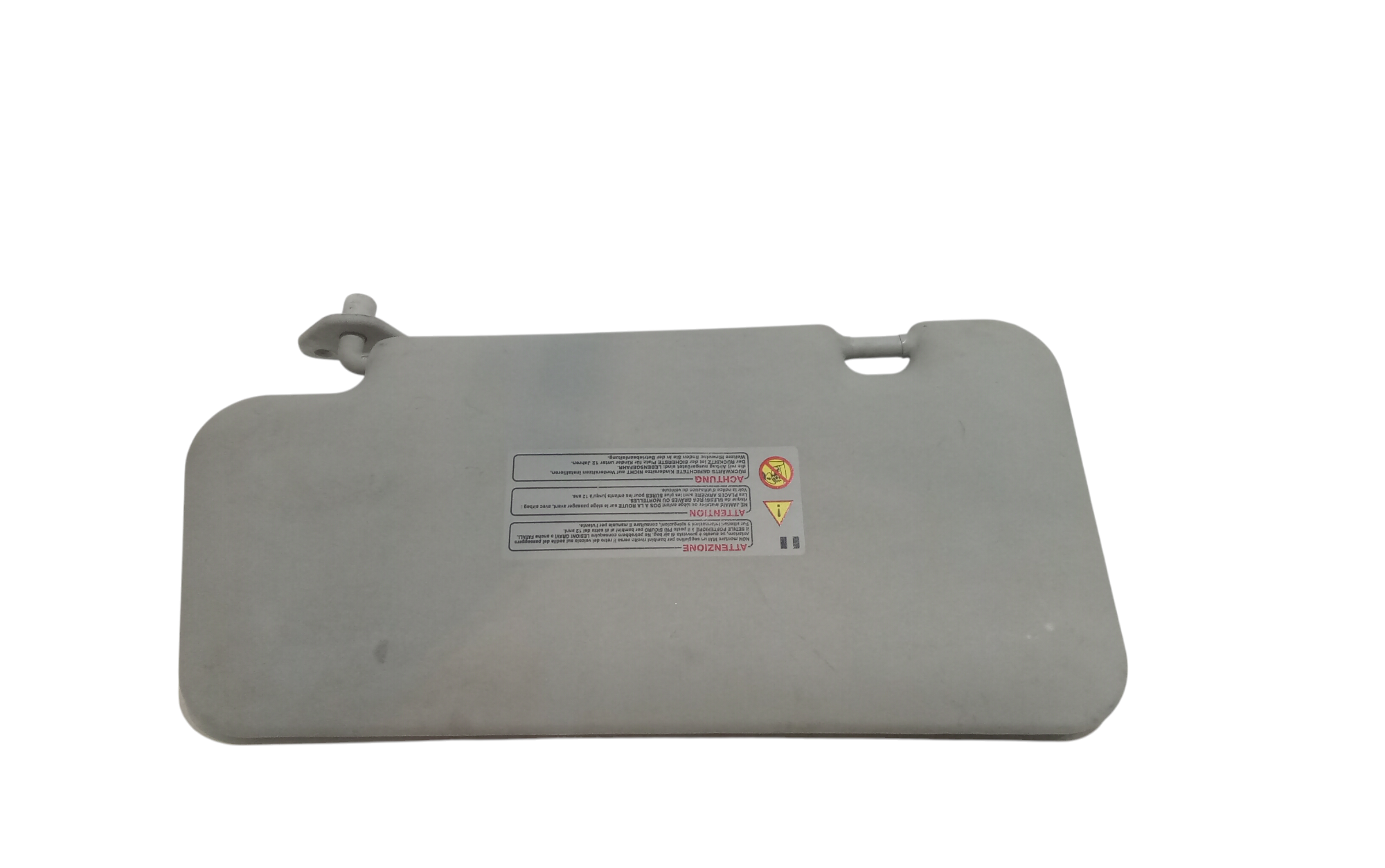 Parasole aletta Lato Passeggero per Nissan Note 2 Serie (2008 - In produzione)