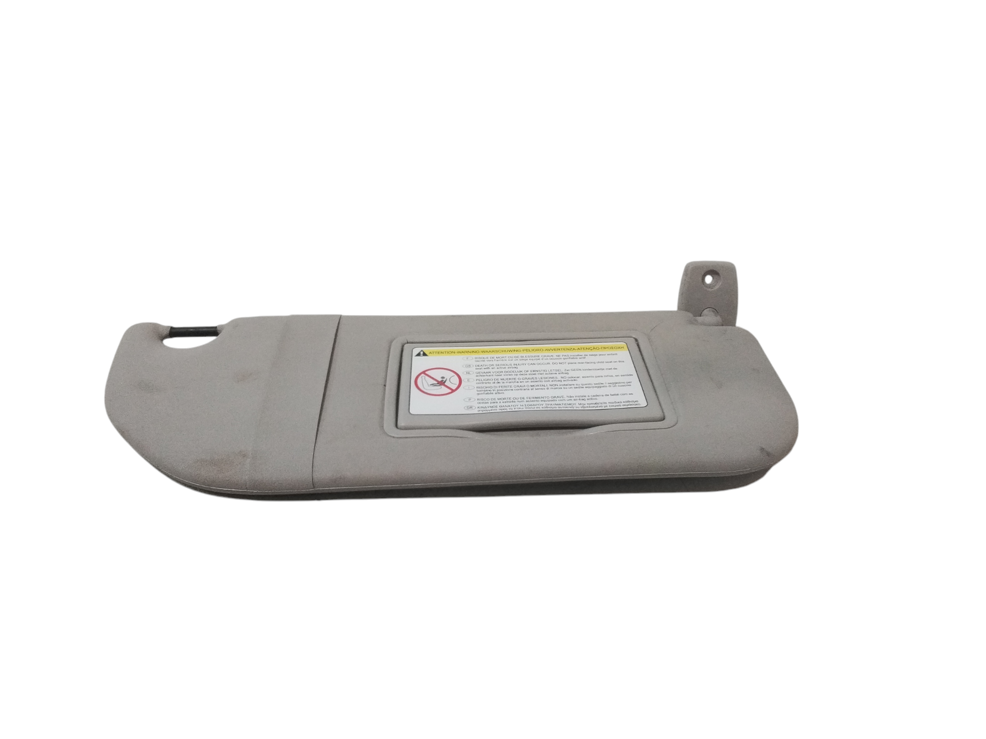 Parasole aletta Lato Passeggero per Toyota Aygo 2 Serie (2008 - 2014)