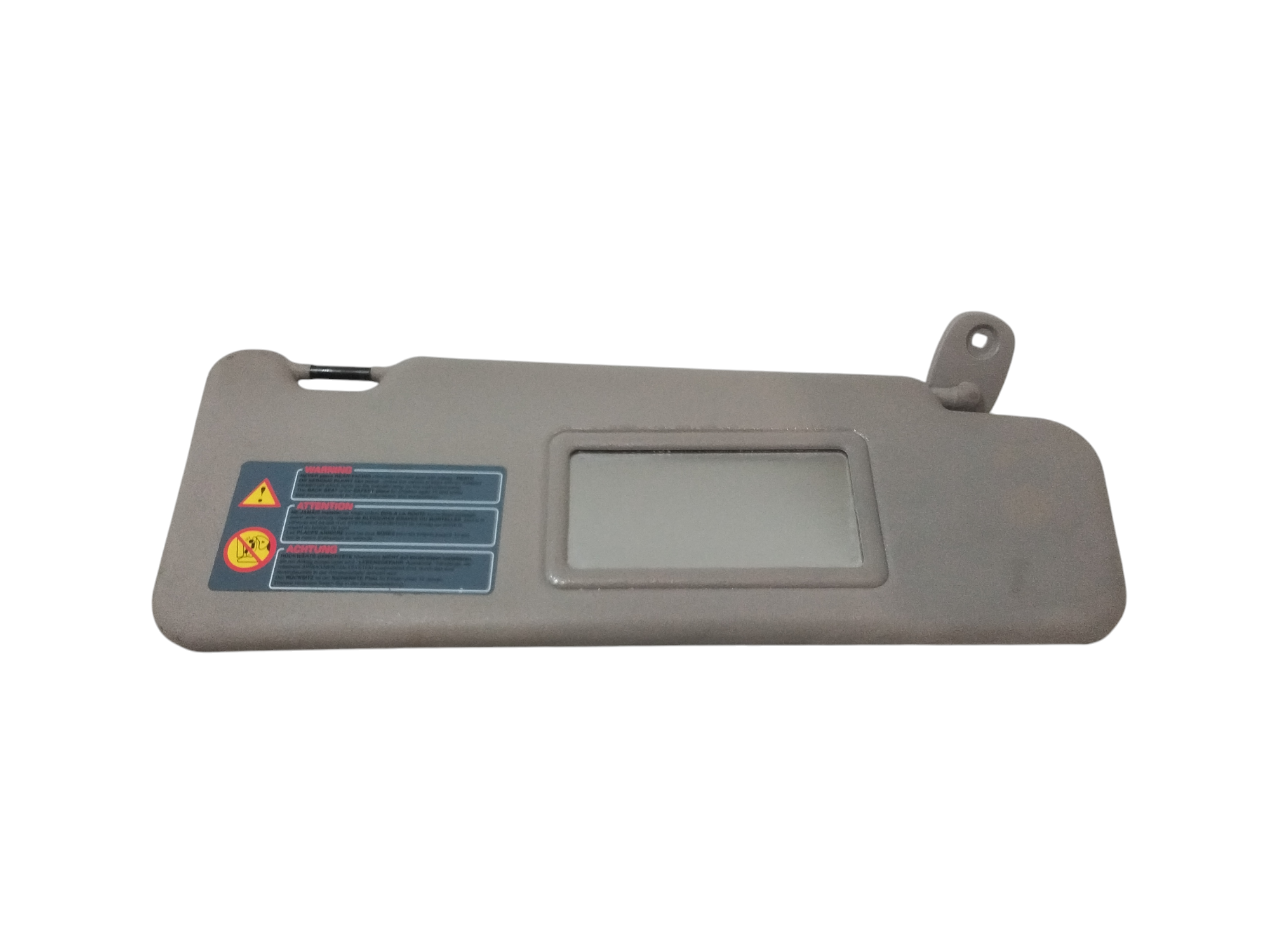 Parasole aletta Lato Passeggero per Dacia Sandero 1 Serie (2008 - 2012)