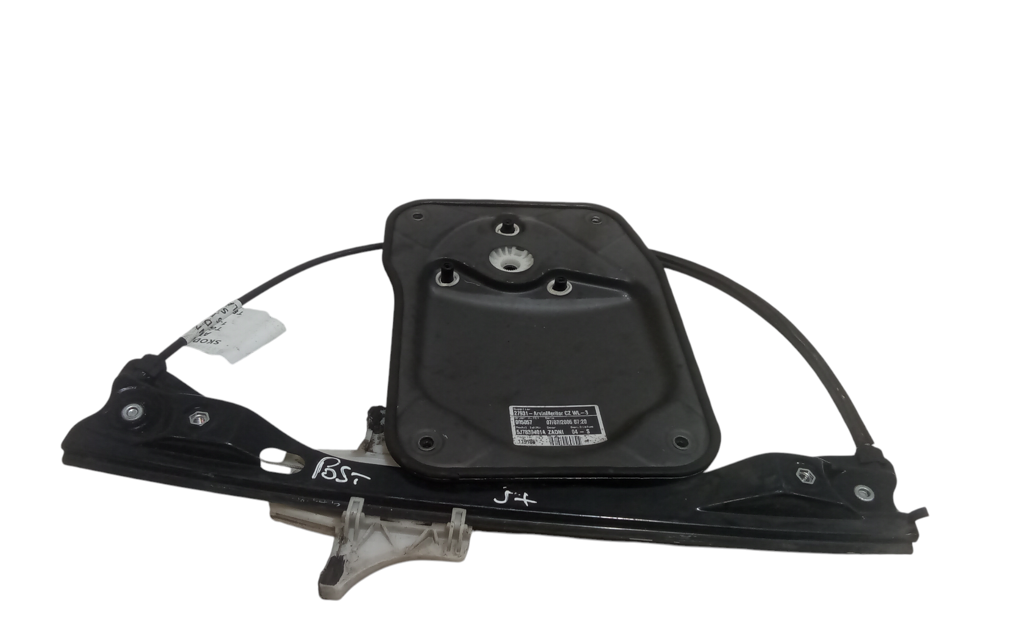 Cremagliera posteriore sinistra guida per Skoda Roomster 1 Serie (2006 - In produzione)