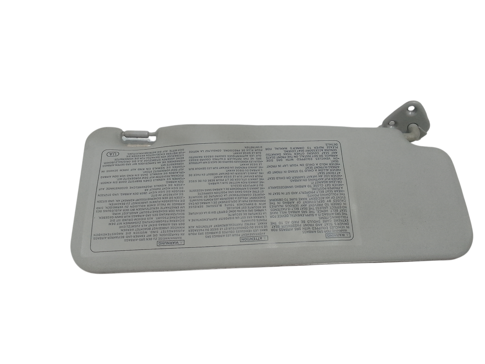 Parasole aletta anteriore Lato Guida per Daihatsu Sirion 2 Serie (2005 - In produzione)