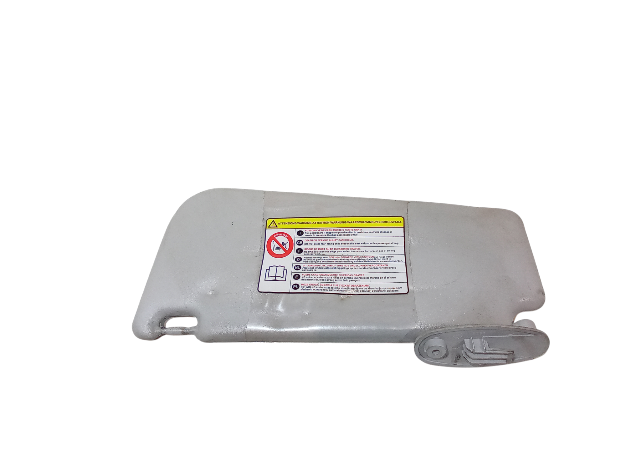 Parasole aletta Lato Passeggero per Fiat Punto Evo (2009 - 2012)