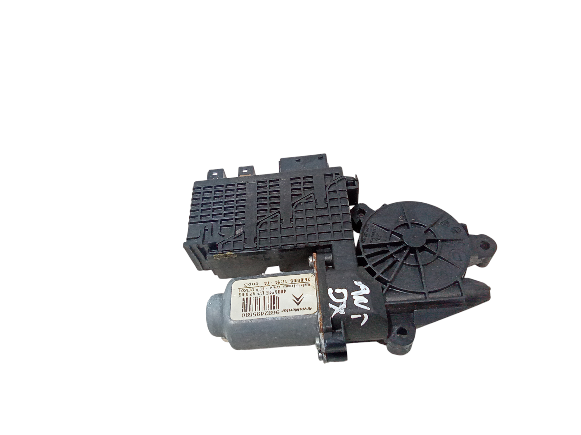 Motorino Alzavetro anteriore destra per Citroen C4 Picasso (06>13) Mk1 (2006 - 2013)