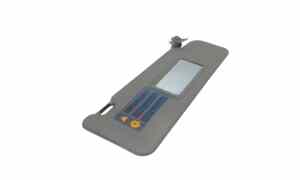 Parasole aletta Lato Passeggero per Dacia Sandero 1 Serie (2008 - 2012)