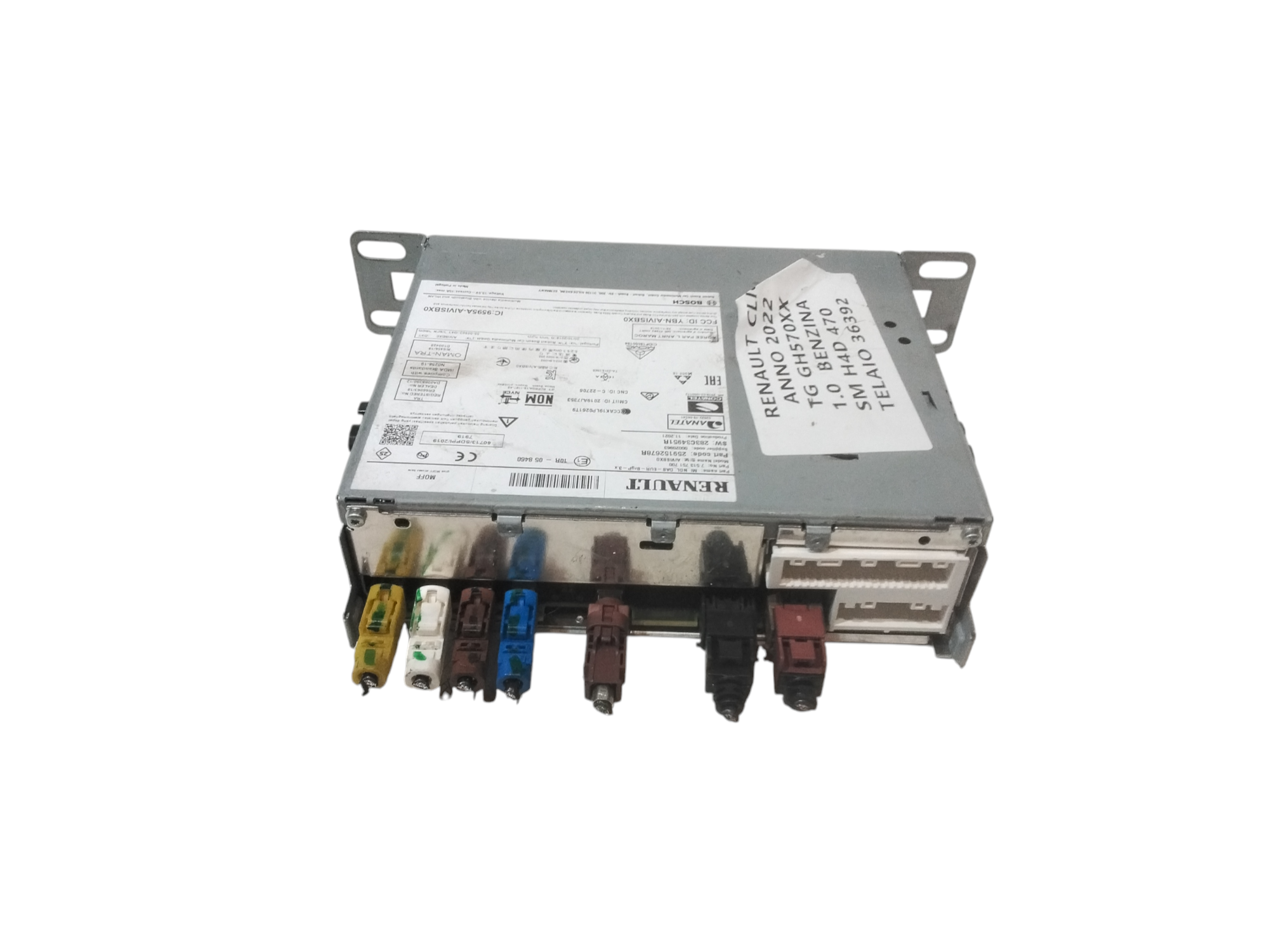 Navigatore per Renault Clio Serie V (19>) (2019 - In produzione)