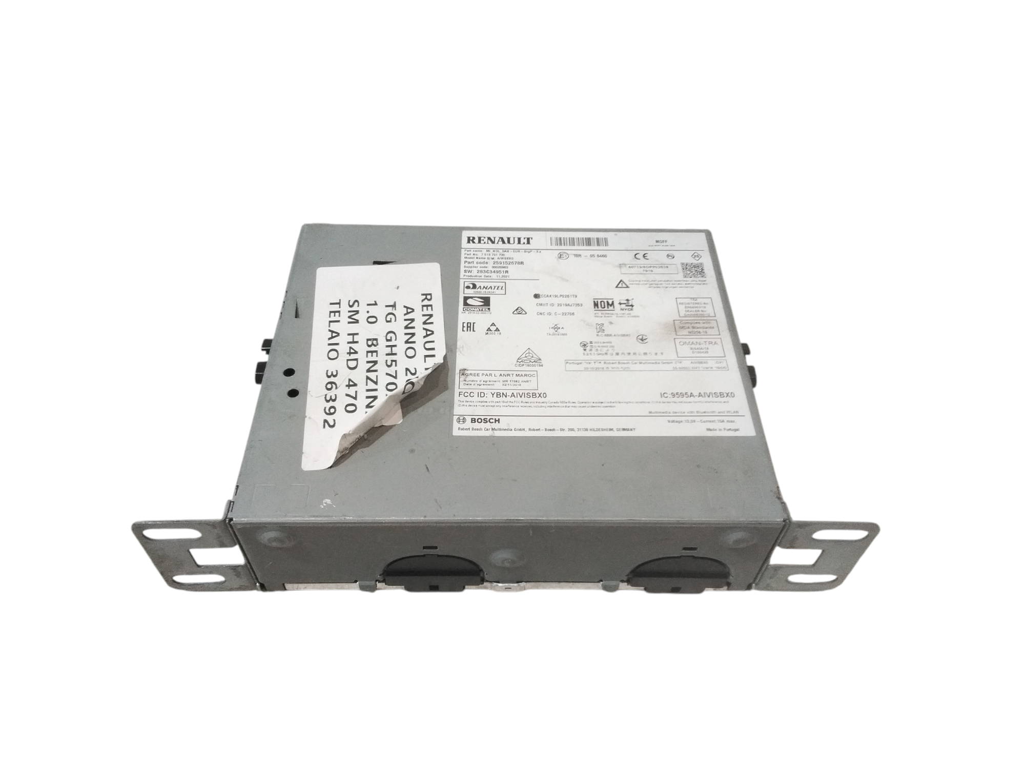 Navigatore per Renault Clio Serie V (19>) (2019 - In produzione)