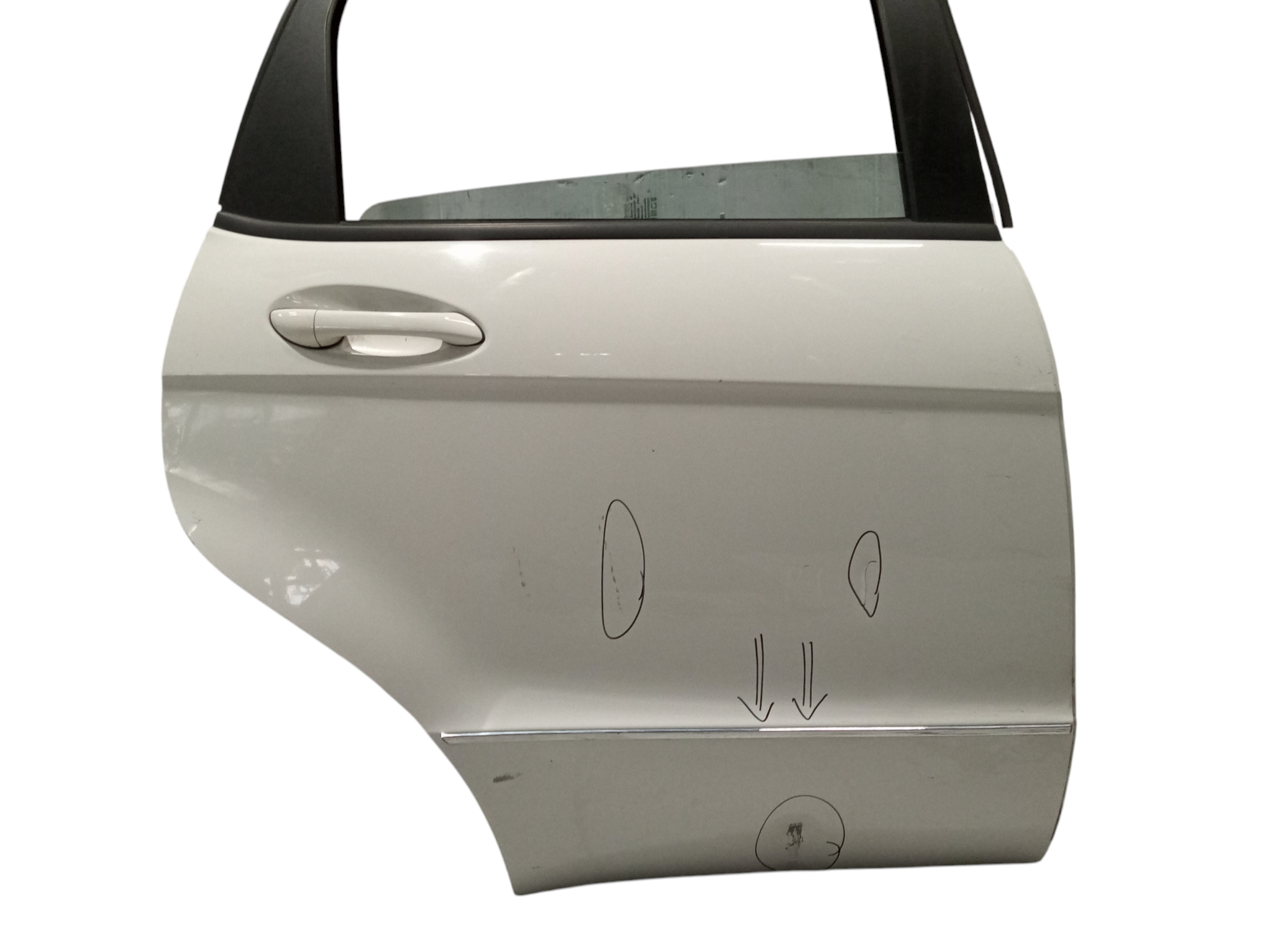 Portiera Posteriore Destra per Mercedes Classe A W169 4 Serie (2008 - In produzione)