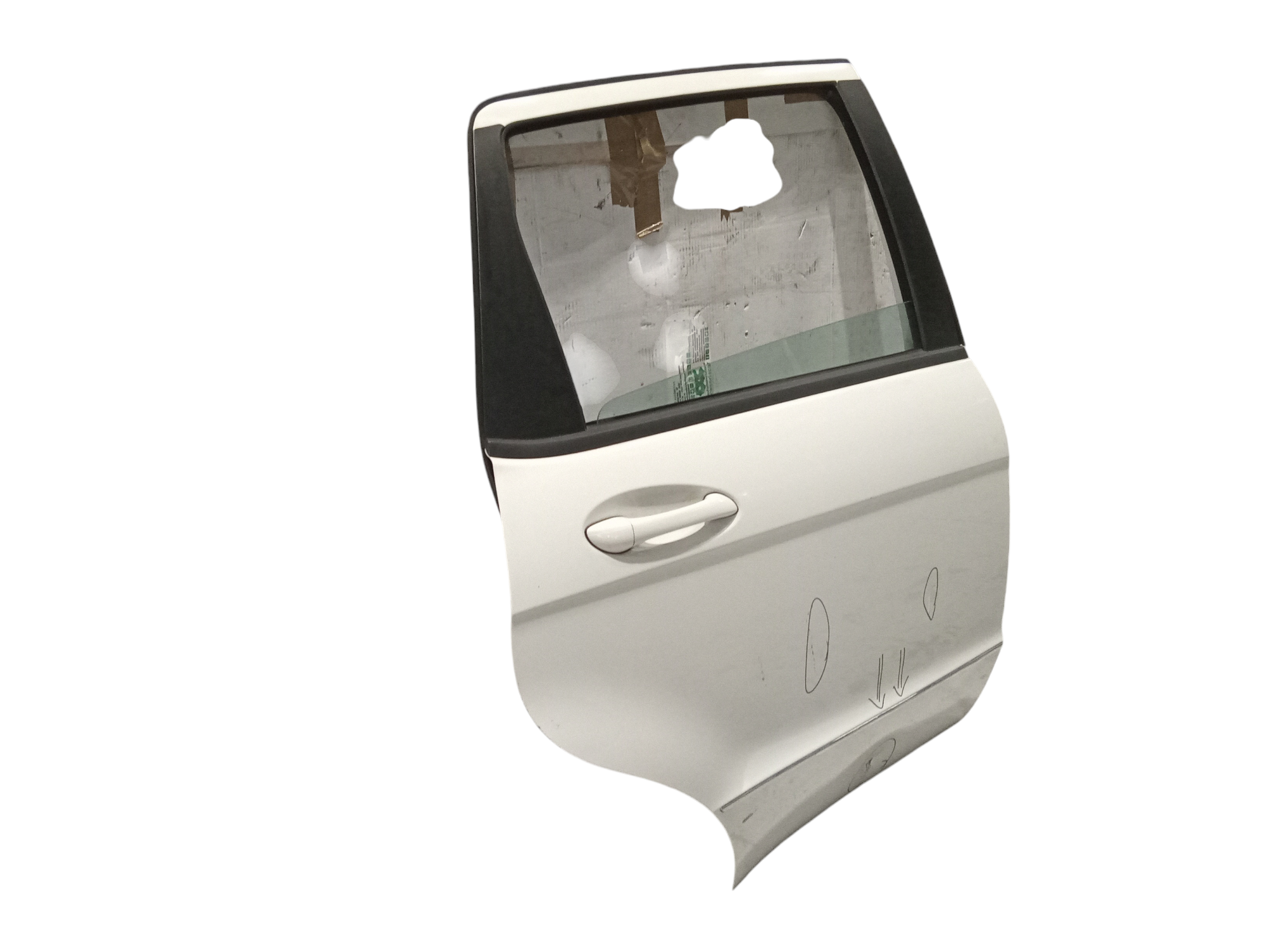 Portiera Posteriore Destra per Mercedes Classe A W169 4 Serie (2008 - In produzione)