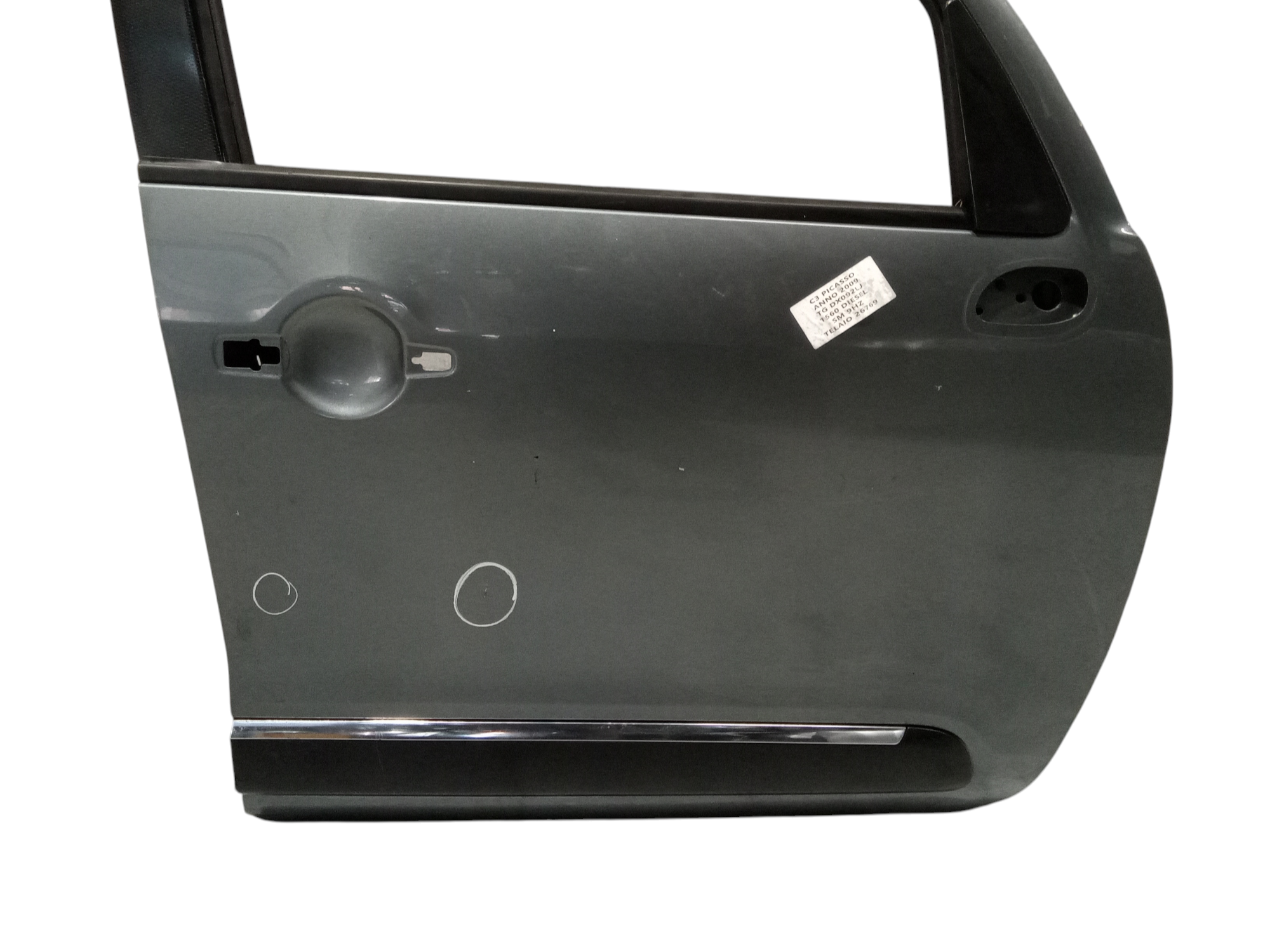 Portiera anteriore Destra per Citroen C3 Picasso (08>) (2008 - In produzione)