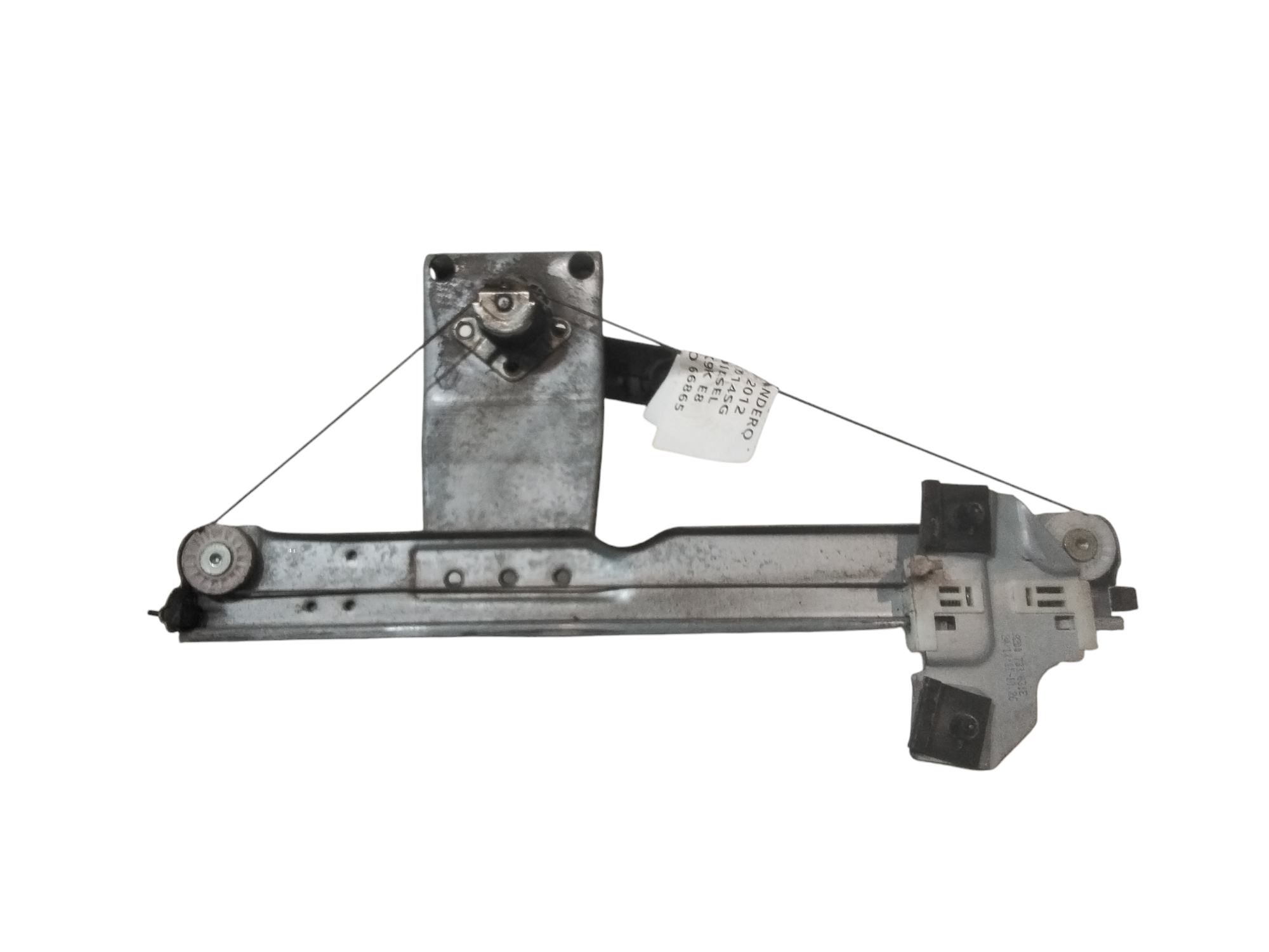 Cremagliera posteriore sinistra guida per Dacia Sandero 1 Serie (2008 - 2012)