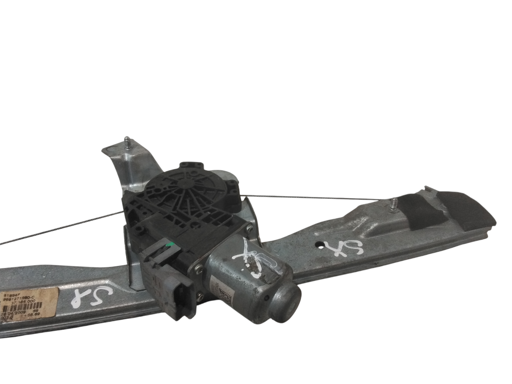 Cremagliera posteriore sinistra guida per Citroen C3 2 Serie (2005 - 2010)