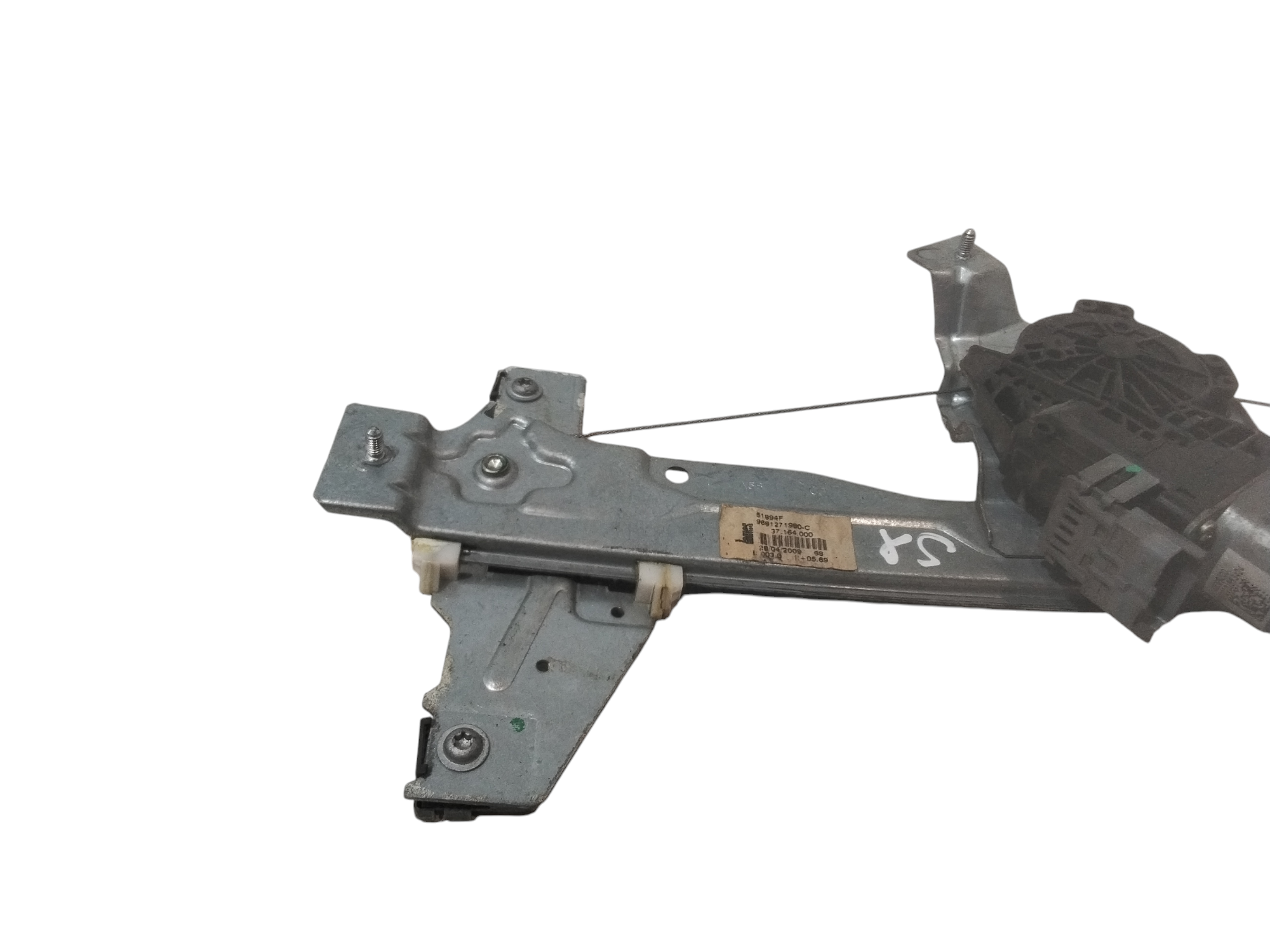 Cremagliera posteriore sinistra guida per Citroen C3 2 Serie (2005 - 2010)