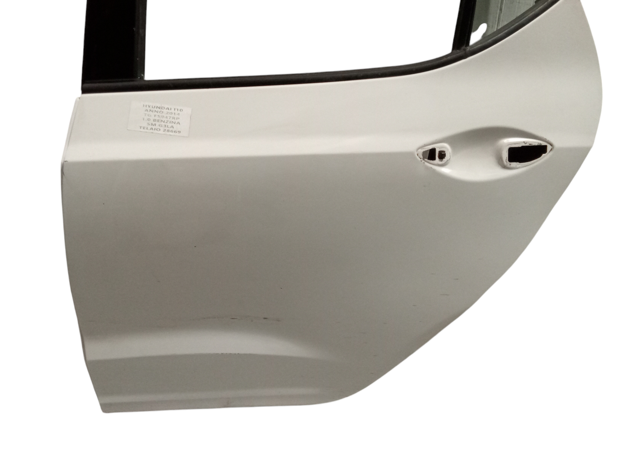 Portiera Posteriore Sinistra per Hyundai I10 2 Serie (2011 - In produzione)