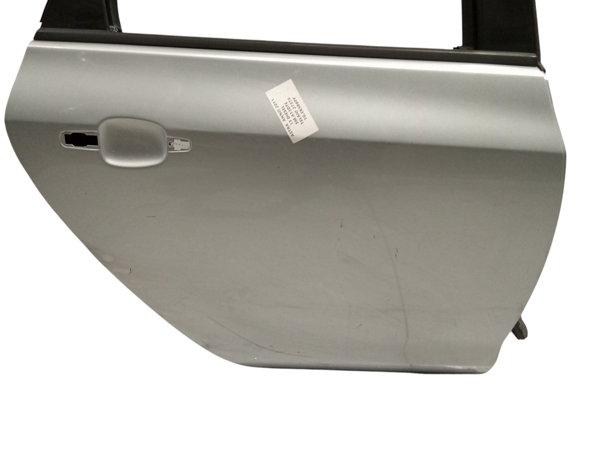 Portiera Posteriore Destra per Opel Astra J 2 Serie (2011 - In produzione)