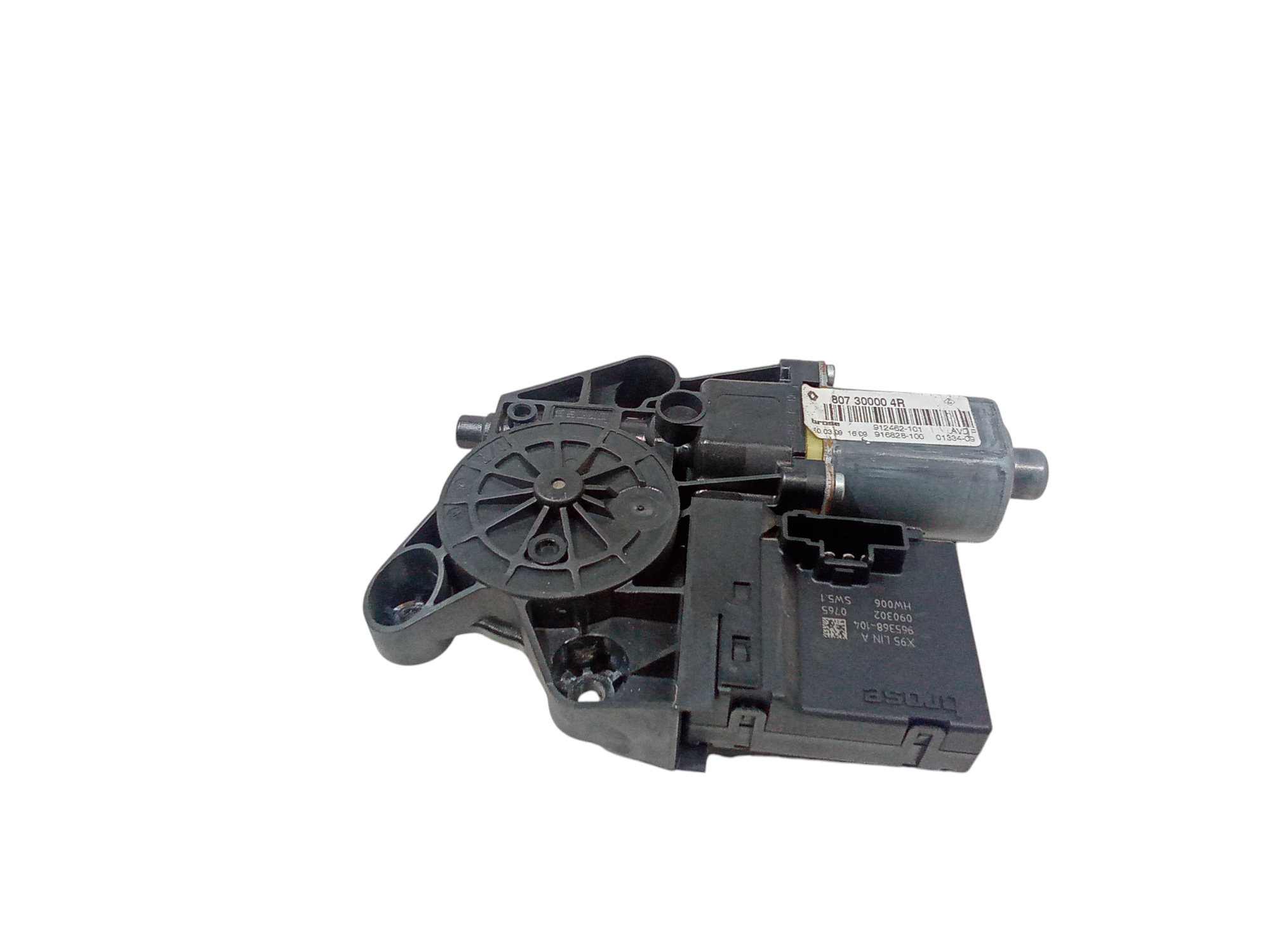 Motorino Alzavetro anteriore destra per Renault Megane Serie (08>12) (2008 - 2012)